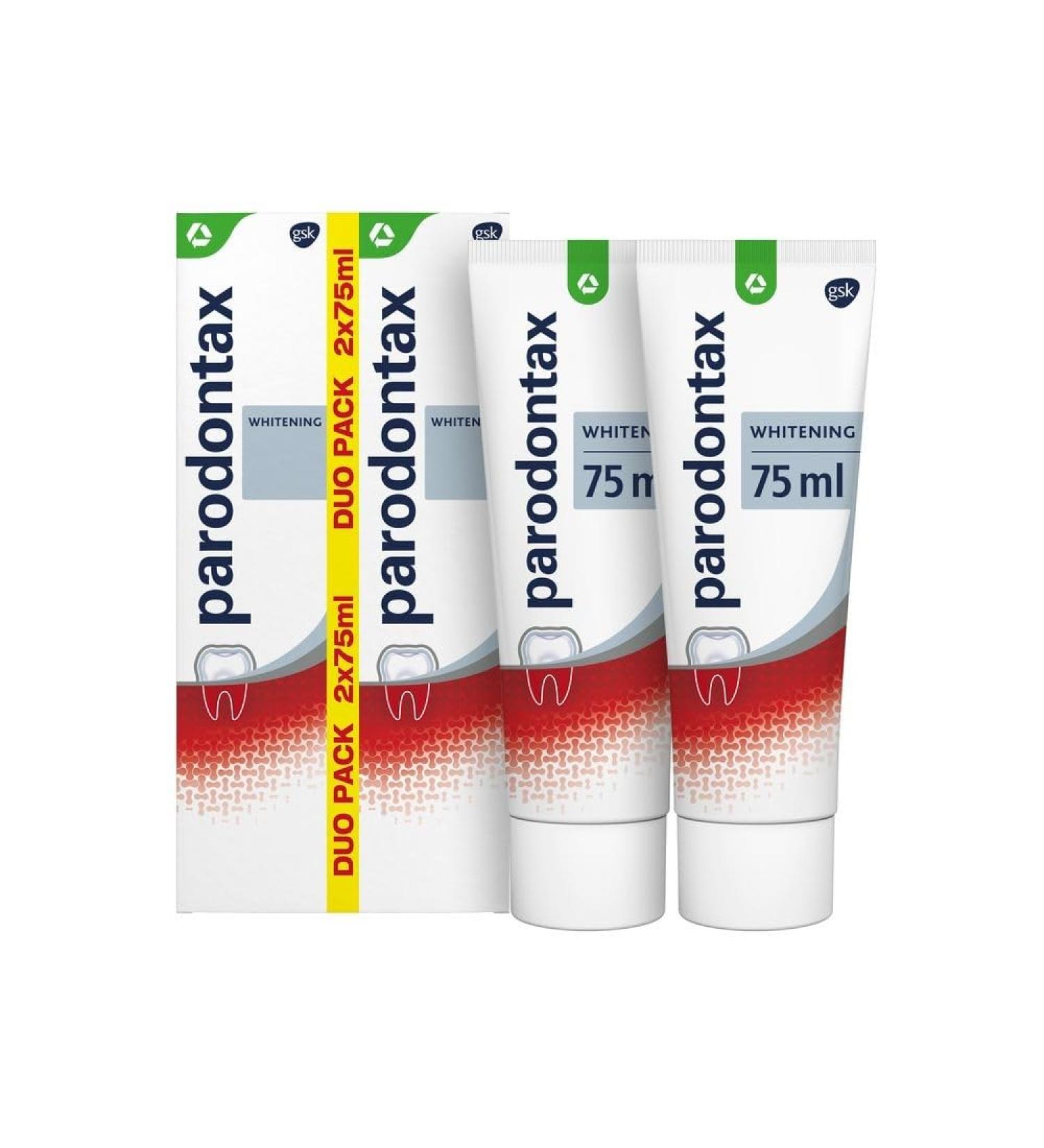 Haleon Parodontax Tandpasta Whitening 2x75ML - Buy Online on GoSupps.com