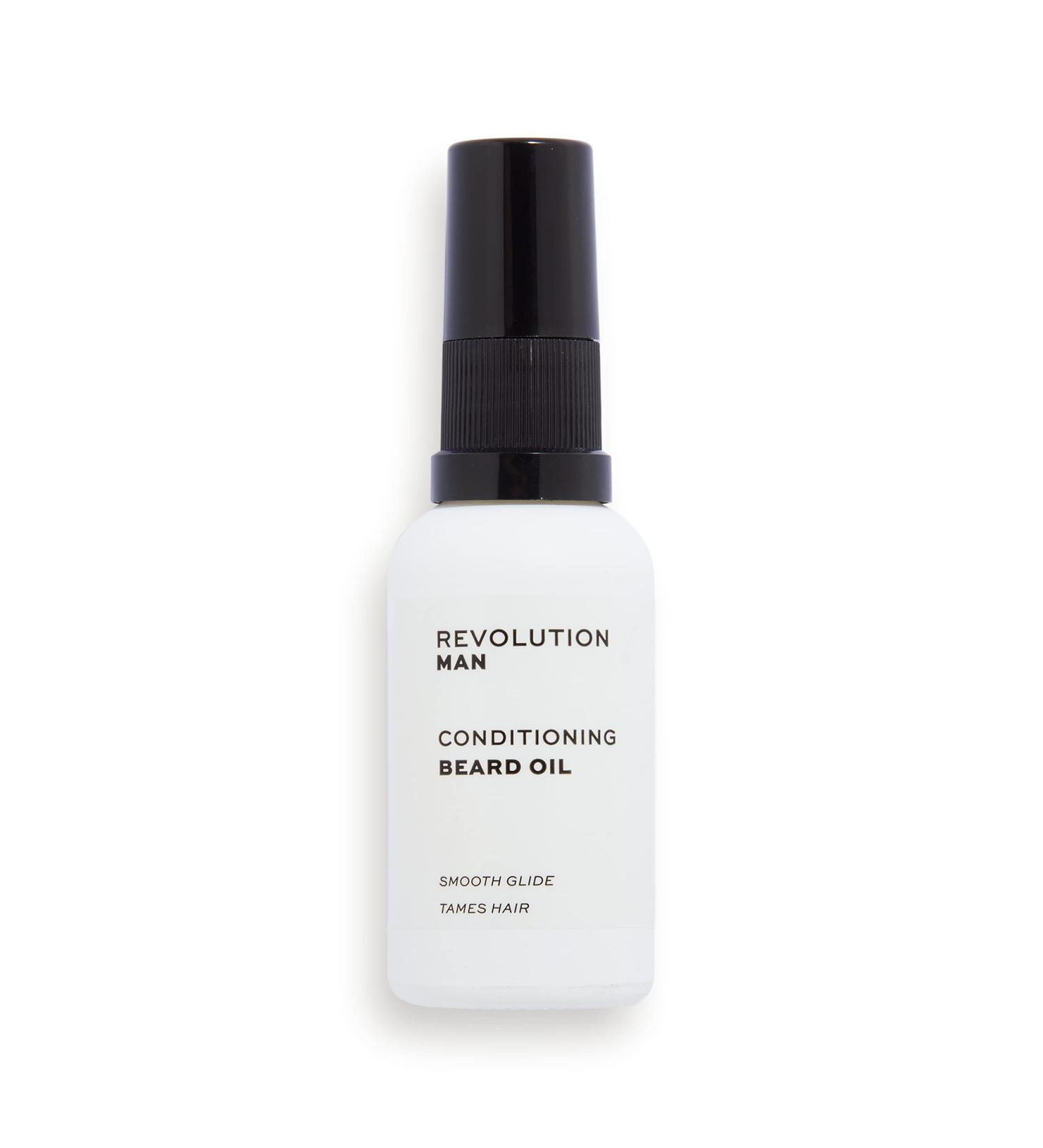 Revolution Man Conditioning Beard Oil 30ml - Nourishing Beard Care Essential - Buy Online on GoSupps.com