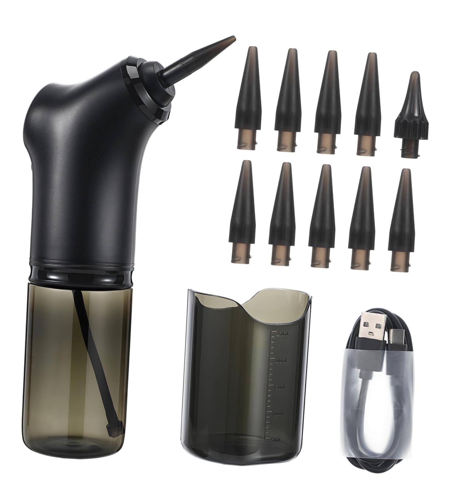 HAPINARY 1set Electric Ear Wax Removal Kit Water and High-frequency Portable Ear Cleaning Tool for Includes Accessories for Deep Cleaning - Buy Online on GoSupps.com