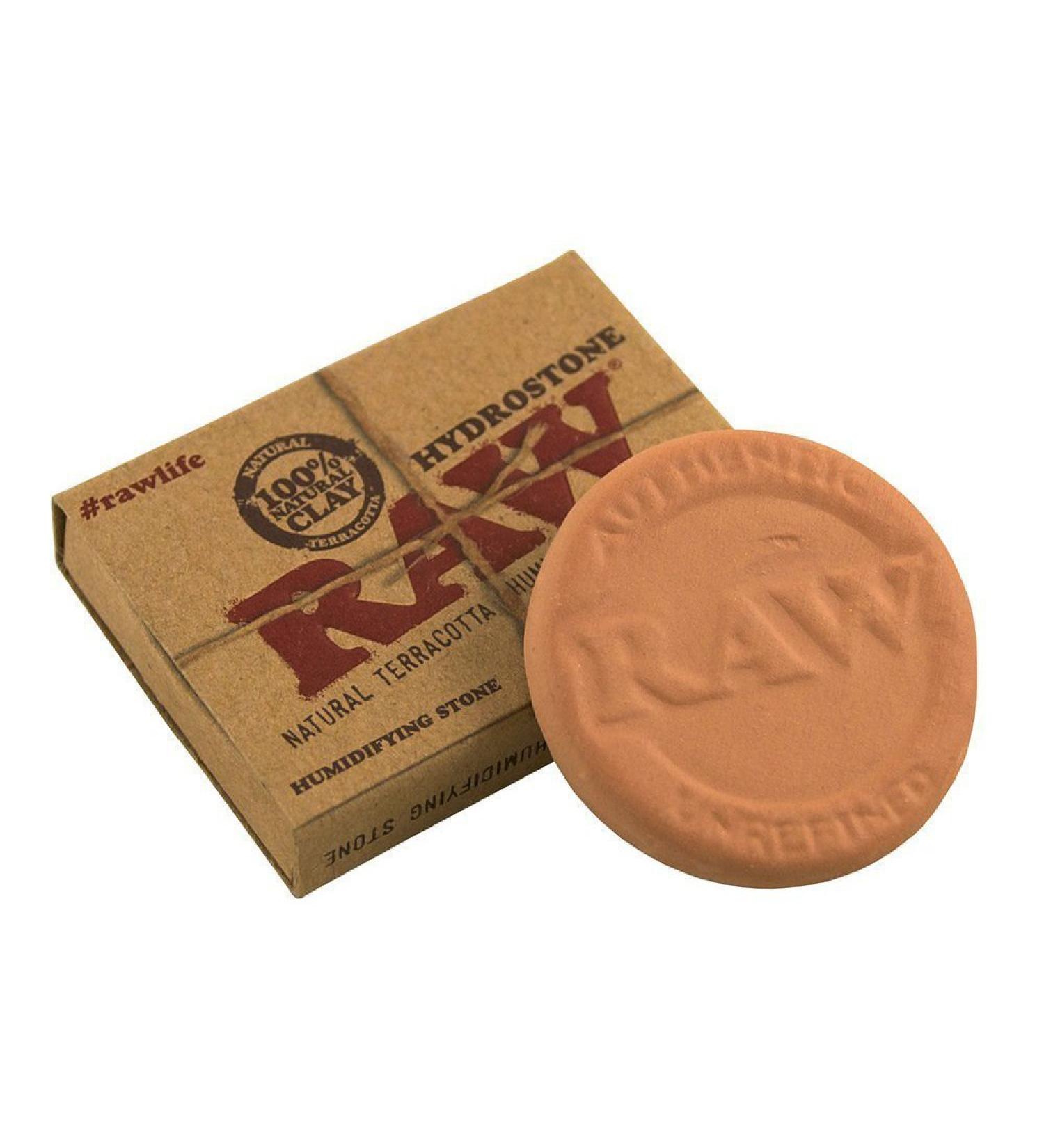 Raw Hydrostone Natural Terracotta Humidifying Stone For Tobacco 1 Pack