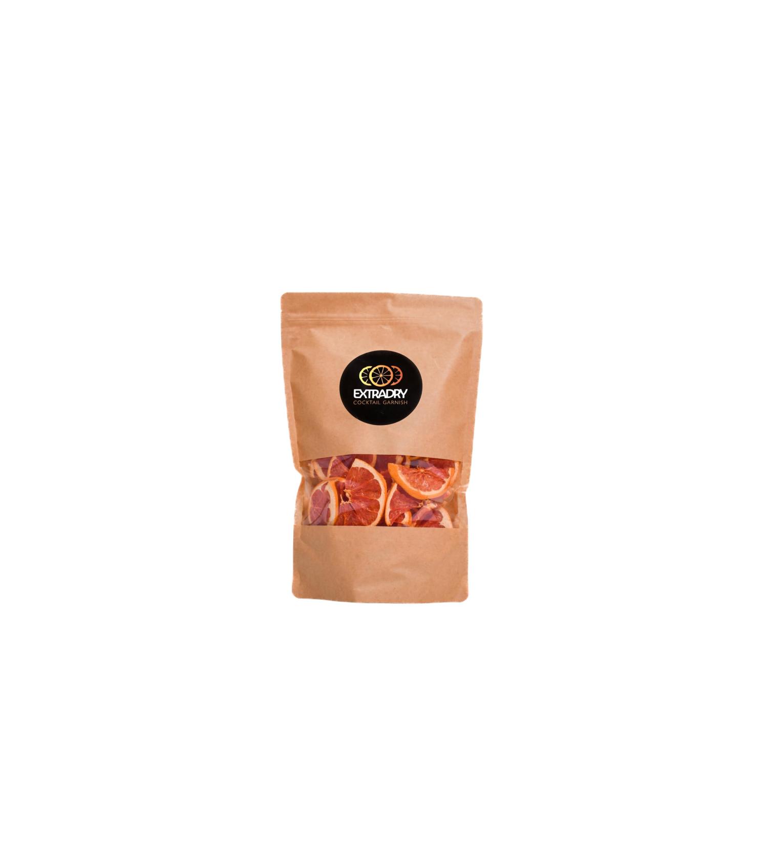  Extra Dry Extra Dry Dried Grapefruit For Cocktail | 80 Pieces Approx Dehydrated Grapefruit | Large Sachet 188g 1/2 Dried Grapefruit Rings | 100% Natural | Dried Fruit No Sugar Added - Buy Online on GoSupps.com