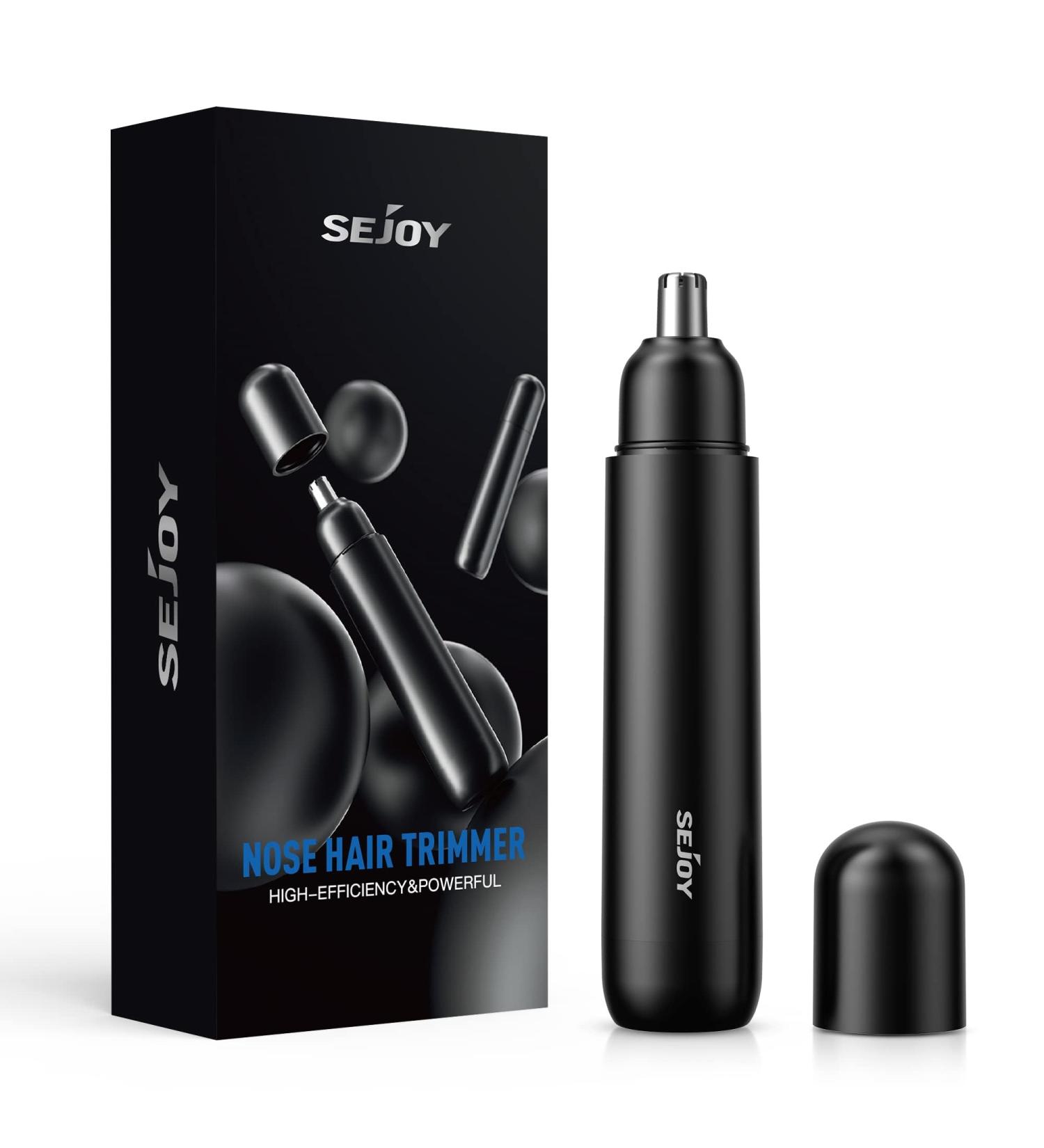 Sejoy Electric Nose & Ear Hair Trimmer - Painless Removal Clipper for Men and Women - Buy Online on GoSupps.com