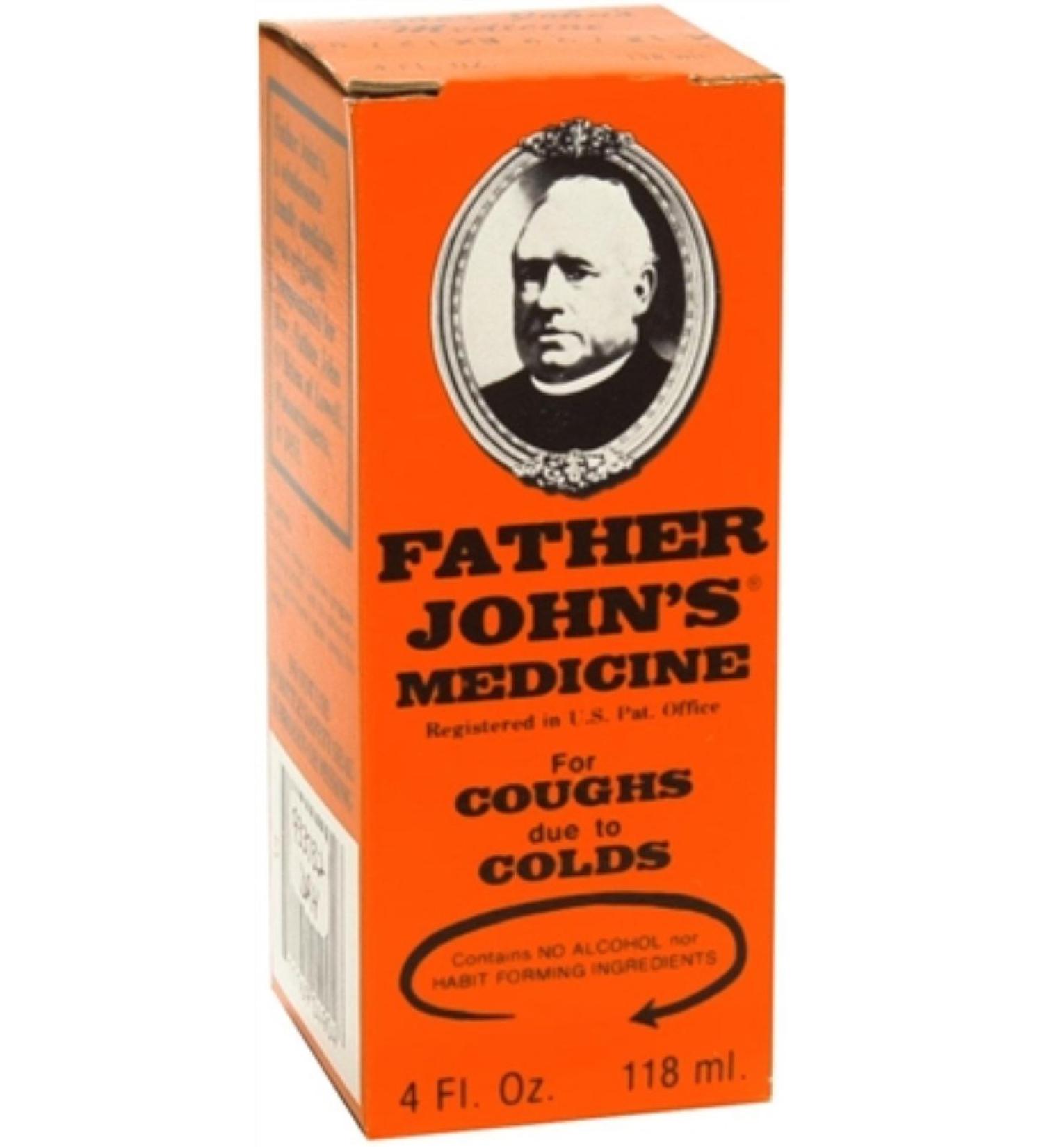Father John's Medicine Cough Suppressant 4 oz (Pack of 4)