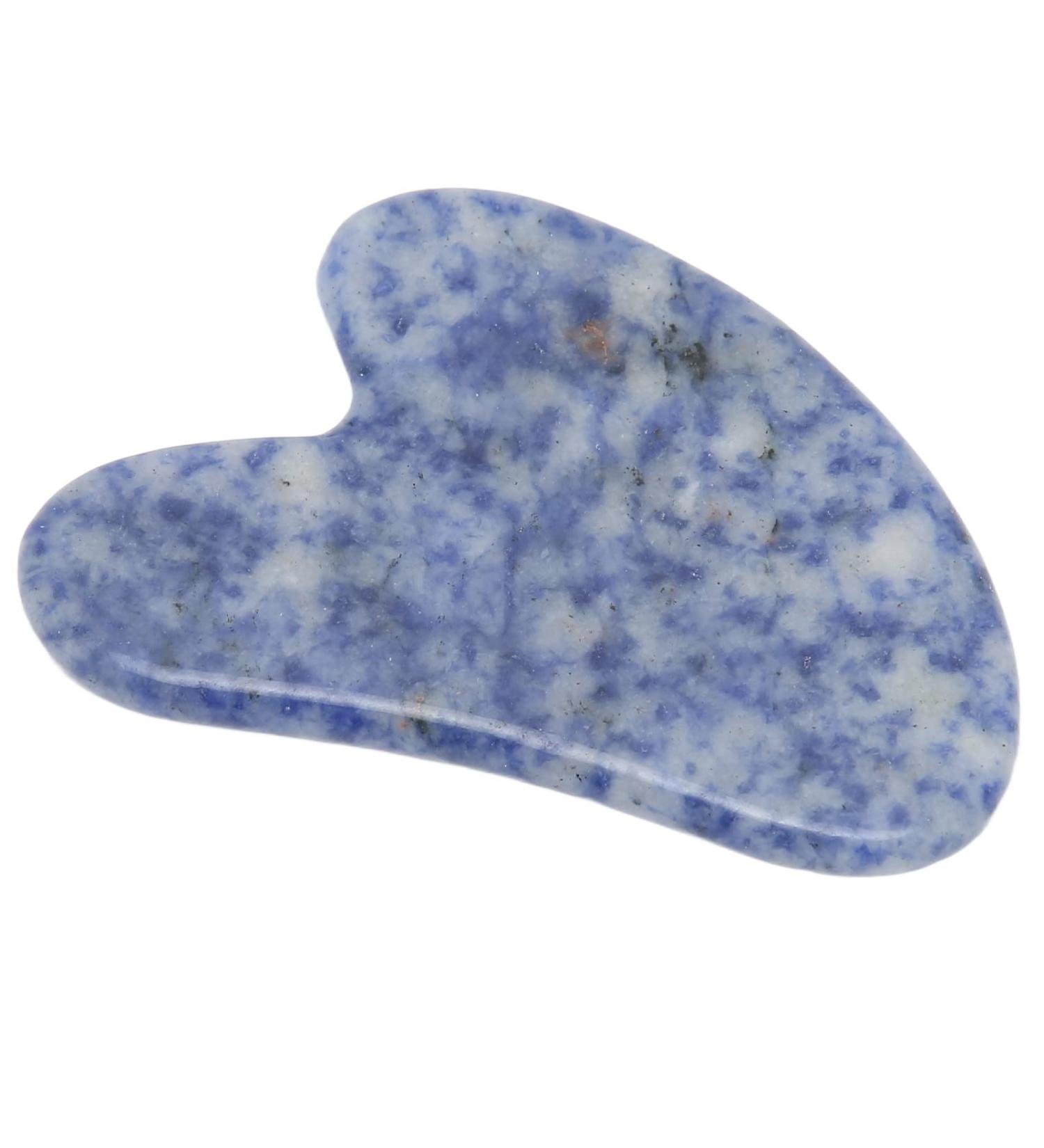 Buy Verdant Touch Heart-Shaped Gua Sha Stones | Facial & Body Massage Tool | 13cm White Scraping Board for Smooth Skin - Buy Online on GoSupps.com