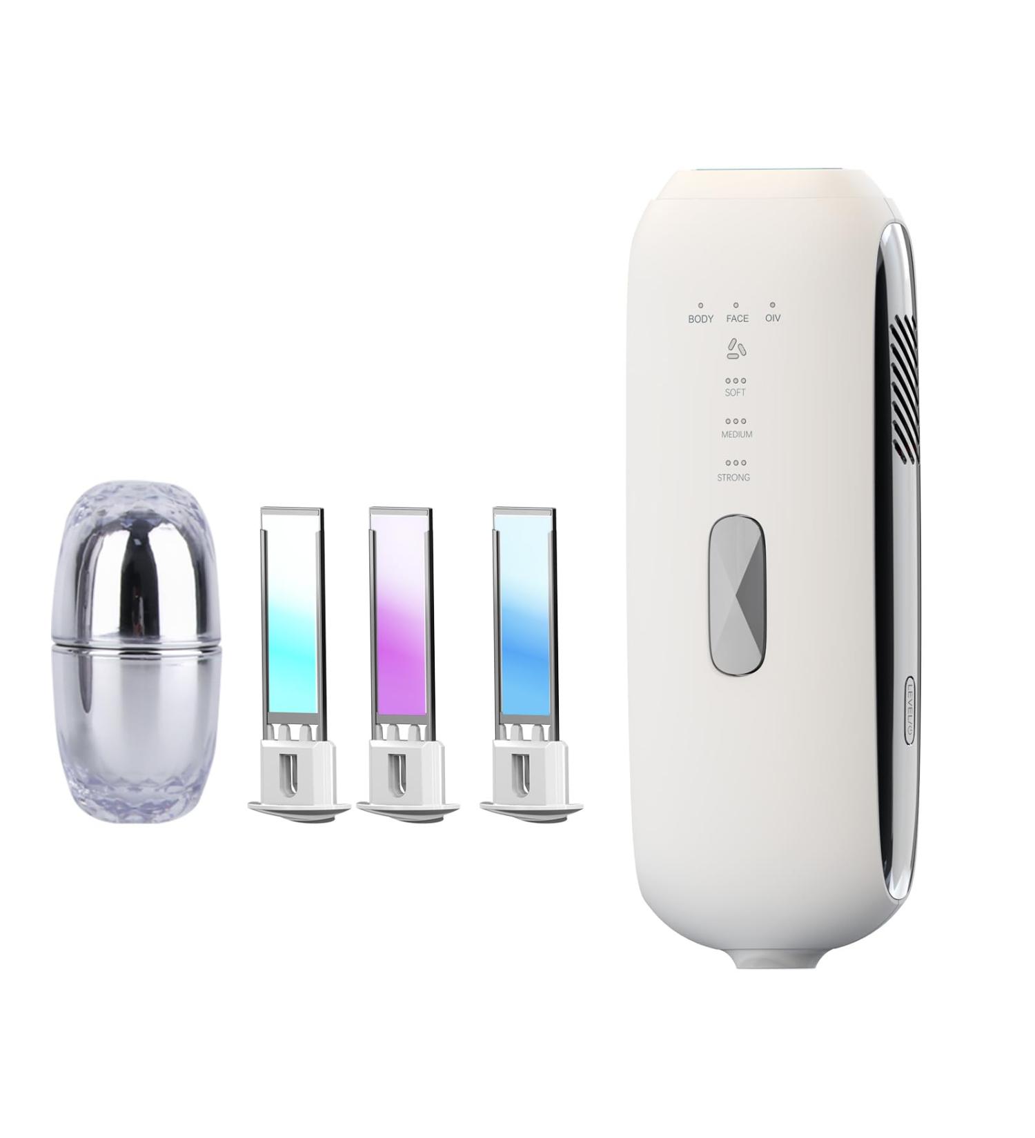 Lescolton Sapphire IPL Hair Removal - Painless ICE Cooling Tech 3 Replacement Filters for Face & Body | Home Use for Men & Women - Buy Online on GoSupps.com