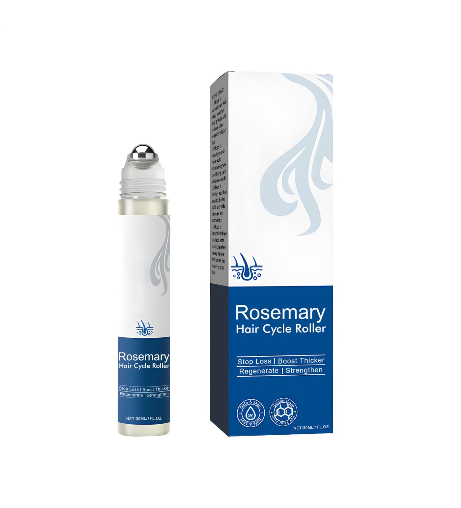 Hair Growth Roller Oil Natural Oil For Hair Thickening And Hair Regeneration 30mlShiny Moisturizing Solution For Damaged Hair Long Lasting Care Daily Use After Washing - Buy Online on GoSupps.com