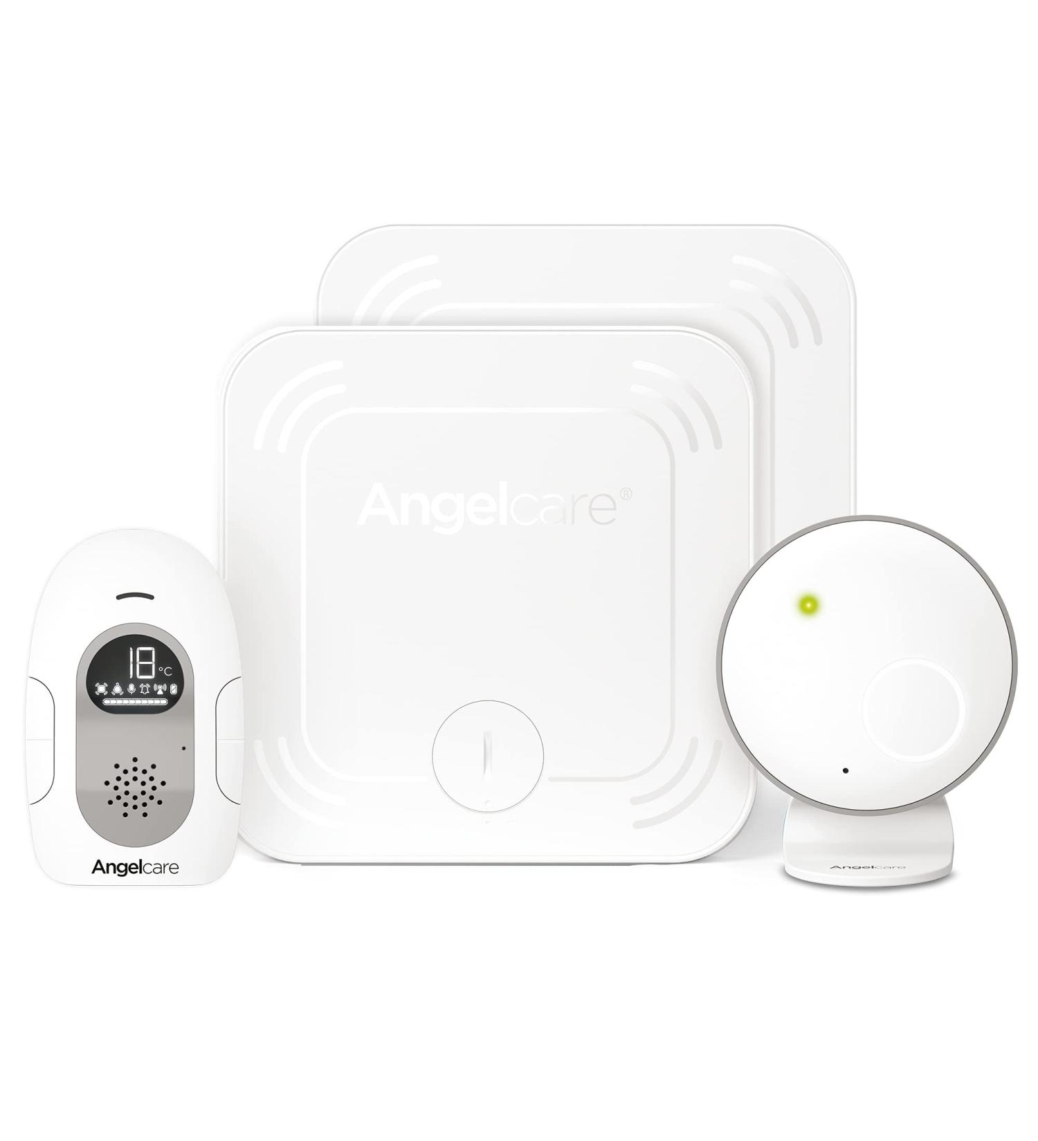 Buy Angelcare SmartSensor Pro 2 - 2-in-1 Audio & Motion Monitor with Wireless Sensor Mats & Room Temperature Display | International Shipping Available - Buy Online on GoSupps.com