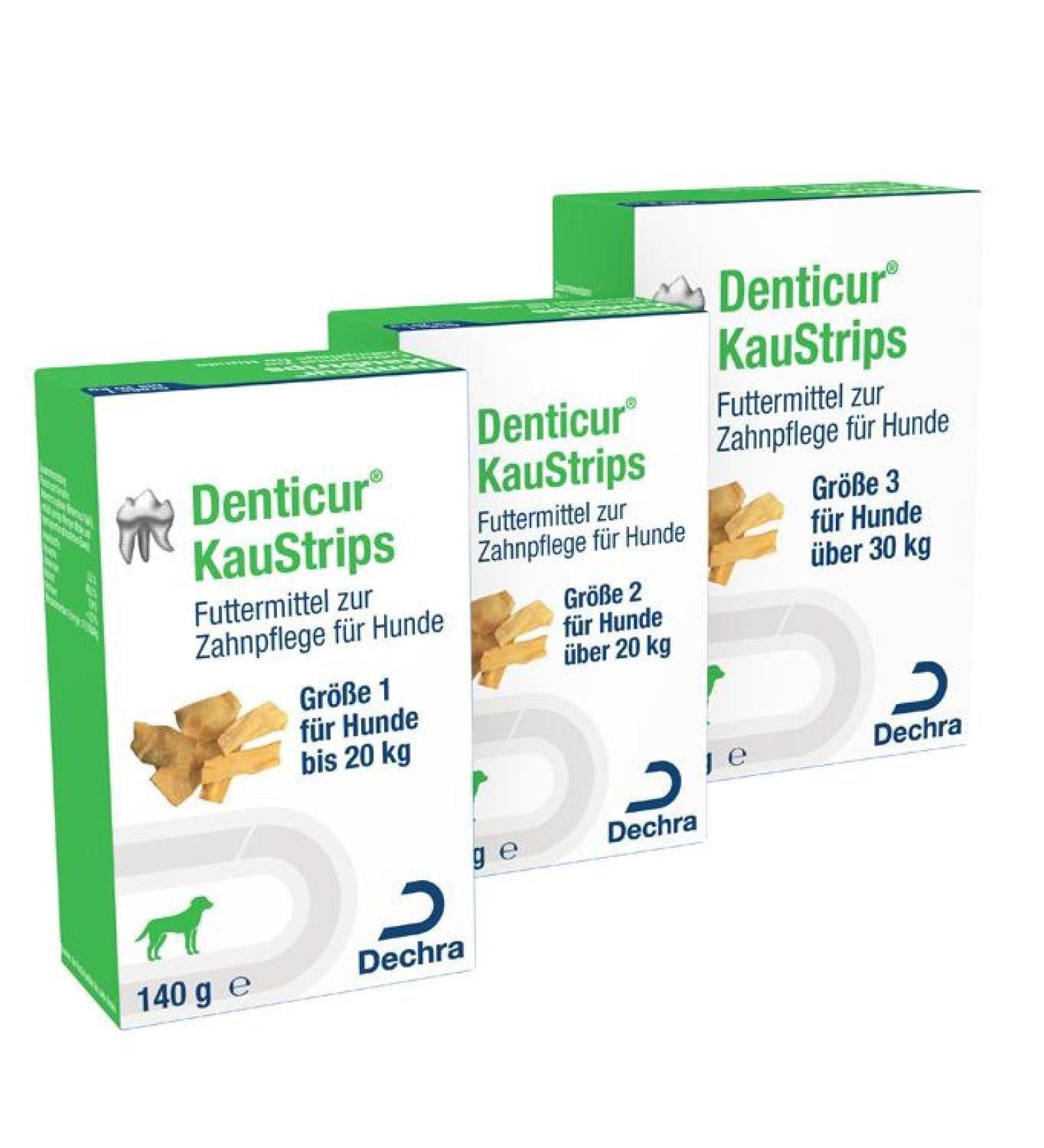 Denticur Chew Strips for dogs over 30 kg