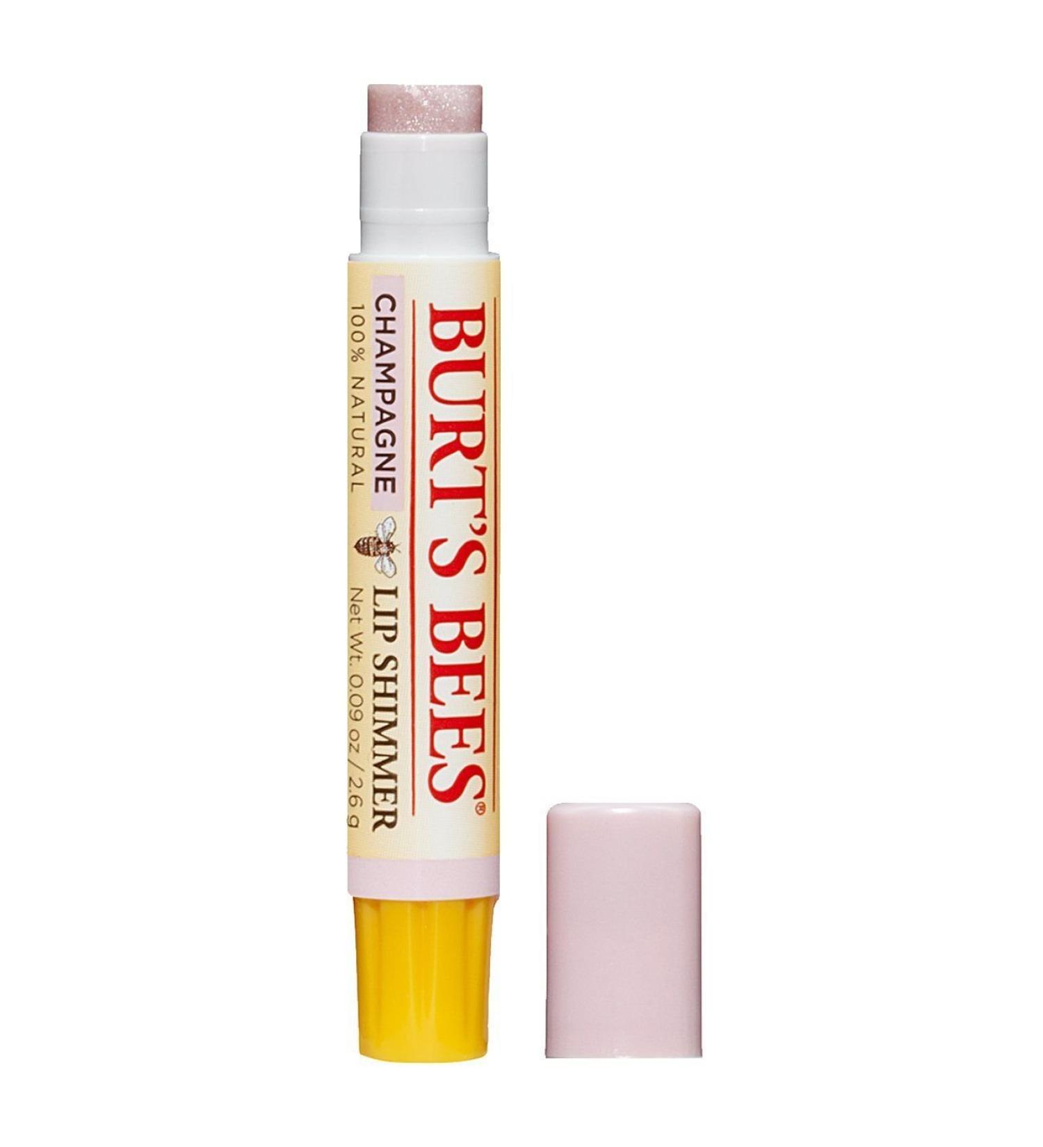 Buy Burt's Bees Lip Shimmer Champagne 0.09 oz - Natural Glossy Finish & Hydration | International Shipping - Buy Online on GoSupps.com