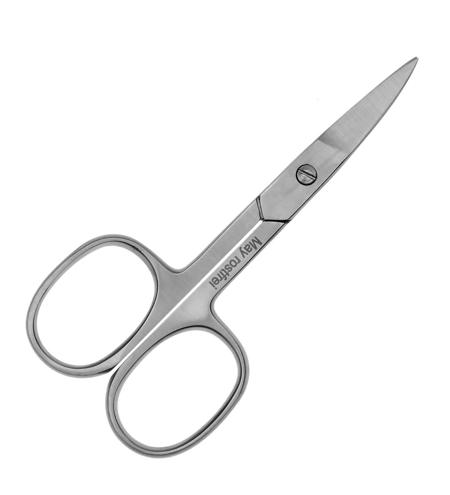 May Left-Handed Nail Scissors - 9.5 cm Curved Blade - Stainless Steel for Left-Handers - Shop Internationally - Buy Online on GoSupps.com