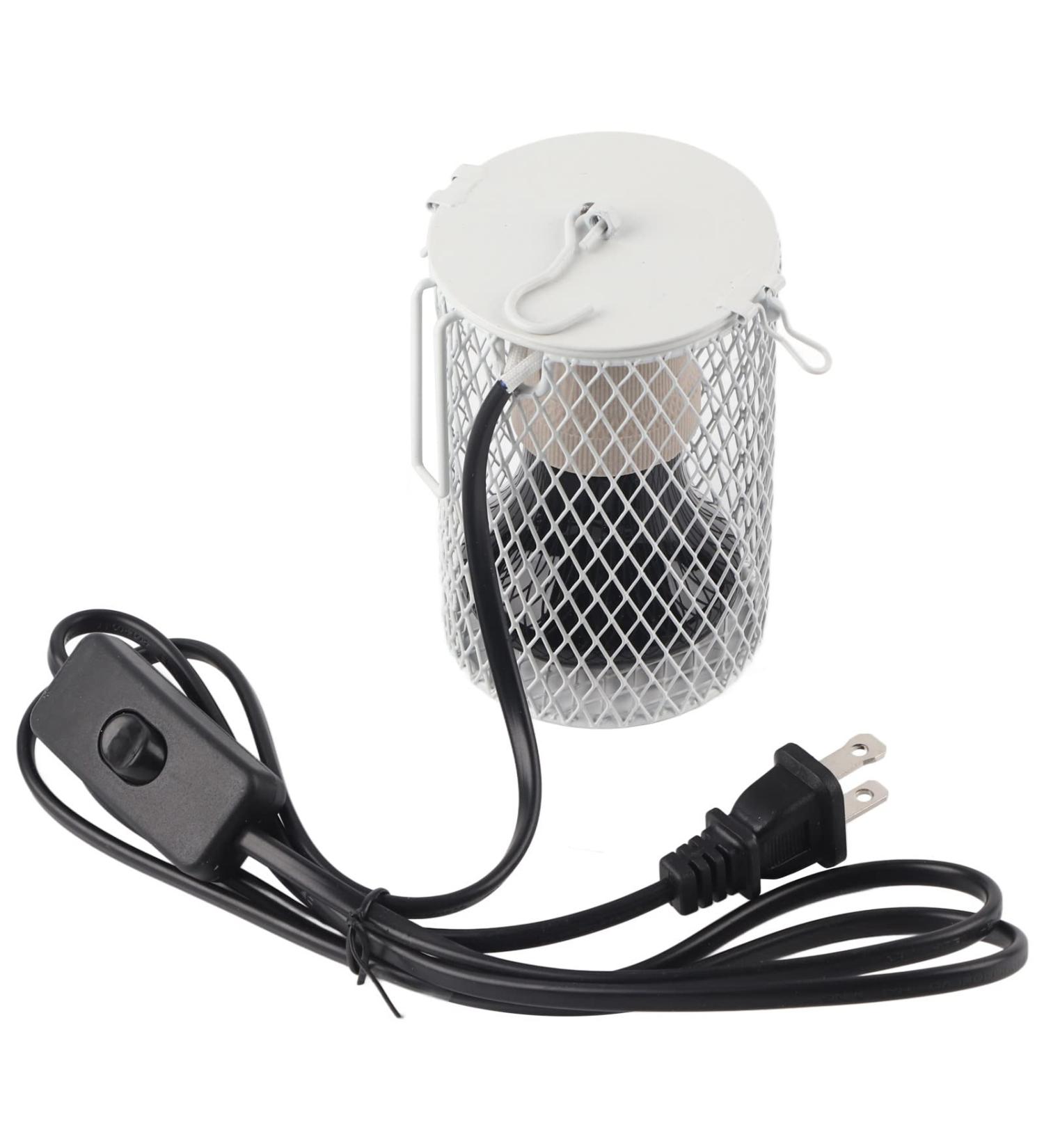 Ceramic Heat Emitter 100W Heat Lamp for Chicks Bird Heater for Cage Infrared Heating for Pet No Light Emitting for Amphibian Pet Brooder Coop Incubating Chicken - Buy Online on GoSupps.com