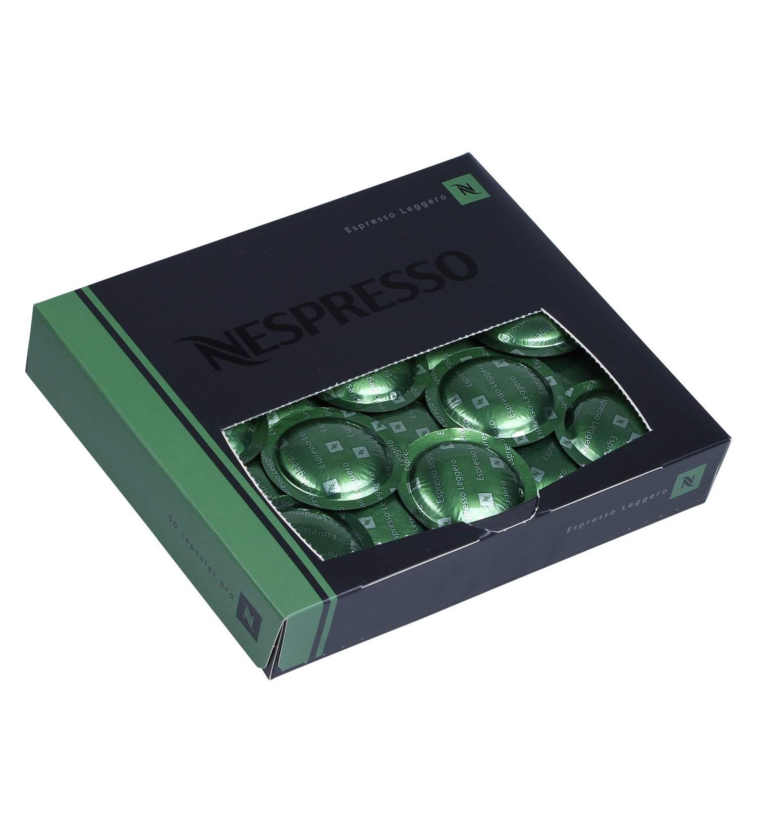 Nespresso Espresso Leggero (1 box of 50 capsules) for Commercial Machines - Buy Online on GoSupps.com