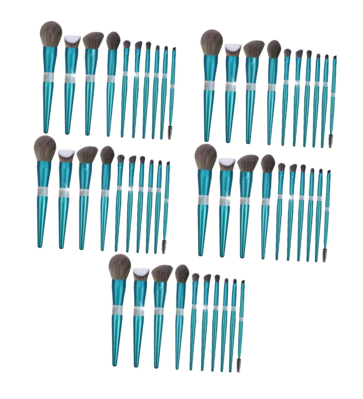 FRCOLOR 5 Sets Diamond Makeup Brush Portable Brush Makeup Applicator Makeup Brush Cosmetic Eye Women's Suits Make Up Miss Face Plastic Blush Brush - Buy Online on GoSupps.com