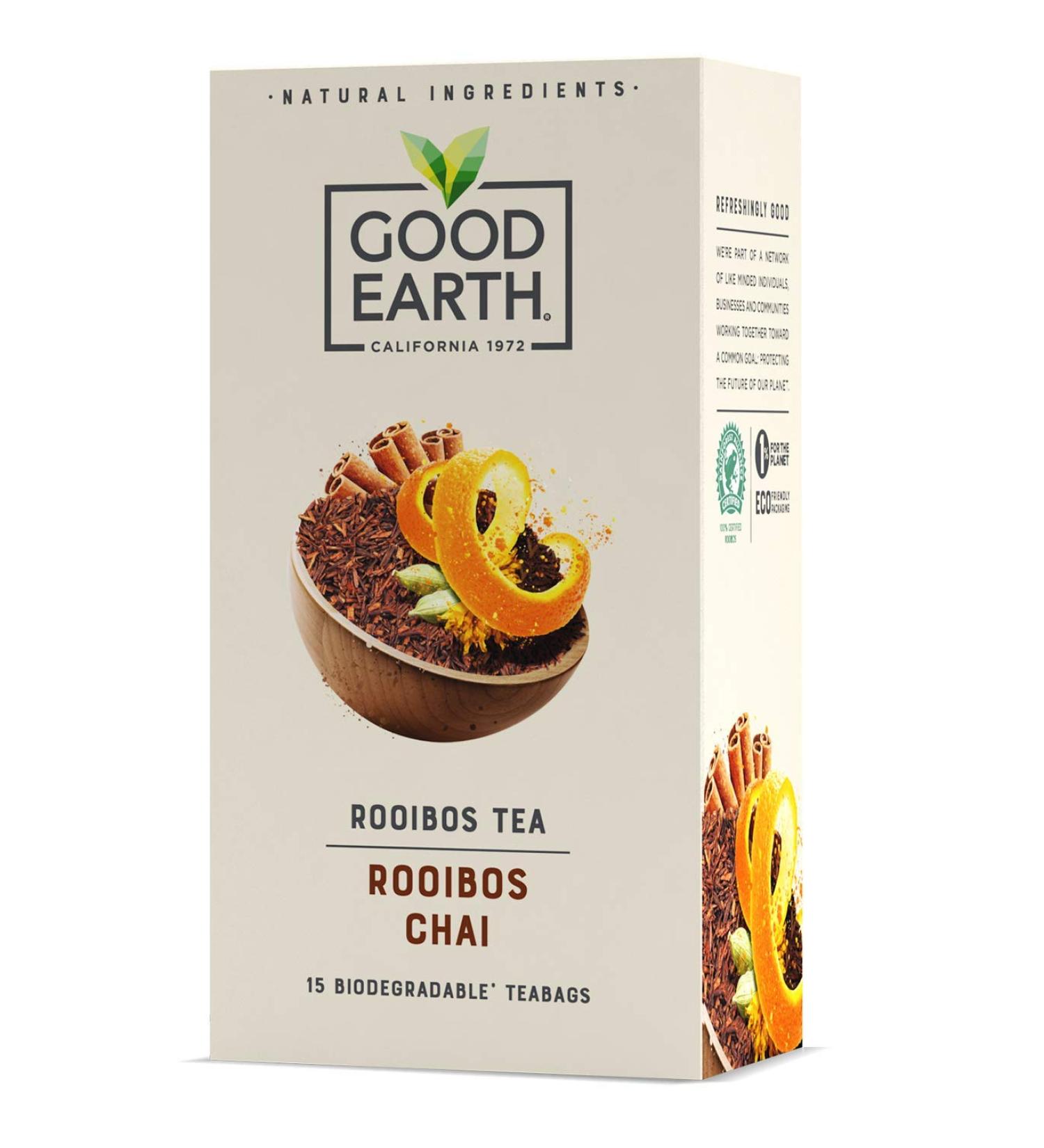 Rooibos Chai Tea - 15 Count Teabags | Pack of 1 - Buy Online on GoSupps.com