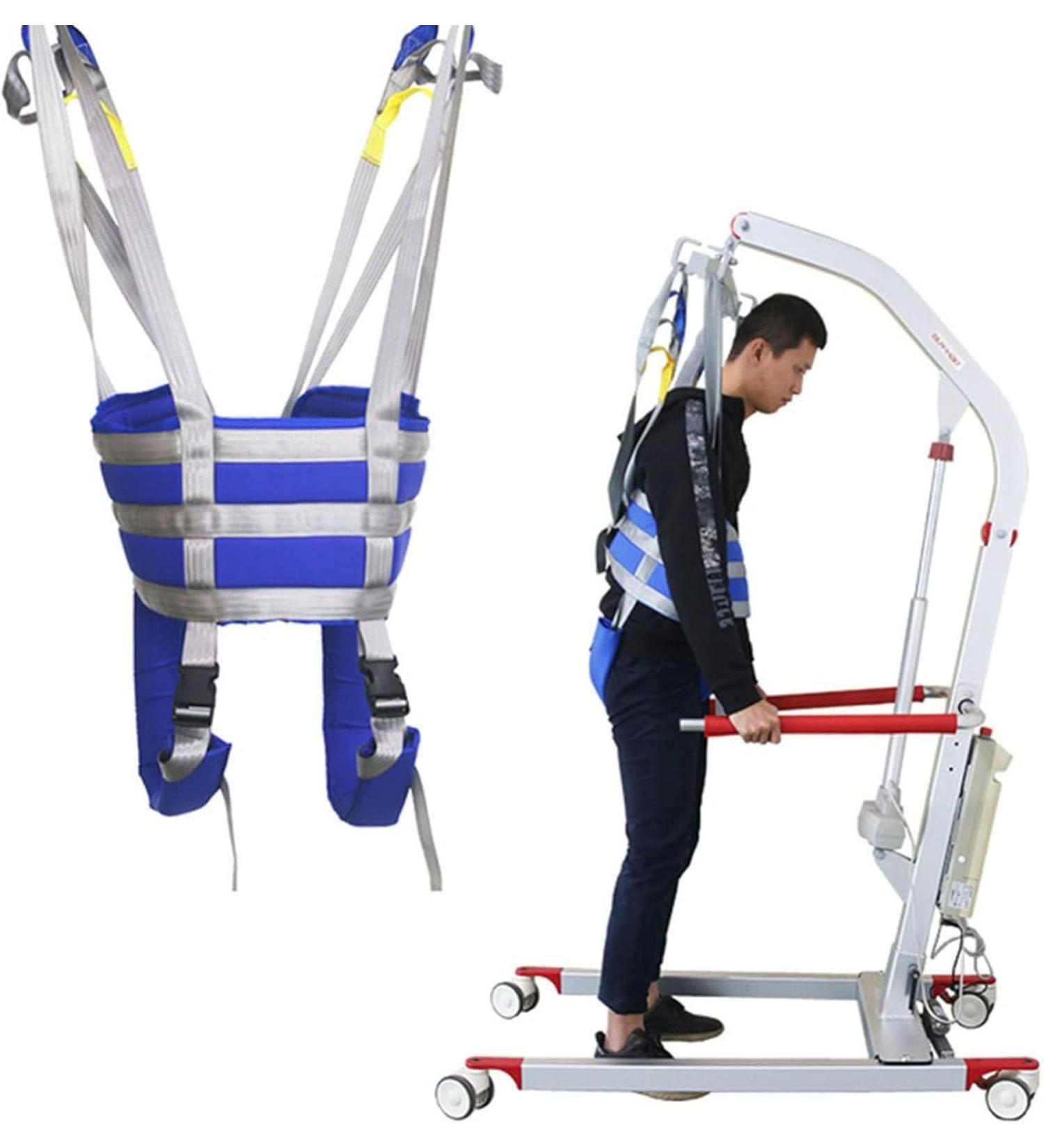 Patient Lift Sling Standing Walking Sling Full Body Strap Belt Supports Leg Trainers Rehabilitation Aid Gait Training Device Can Hold 350 Pounds(Medium) - Buy Online on GoSupps.com