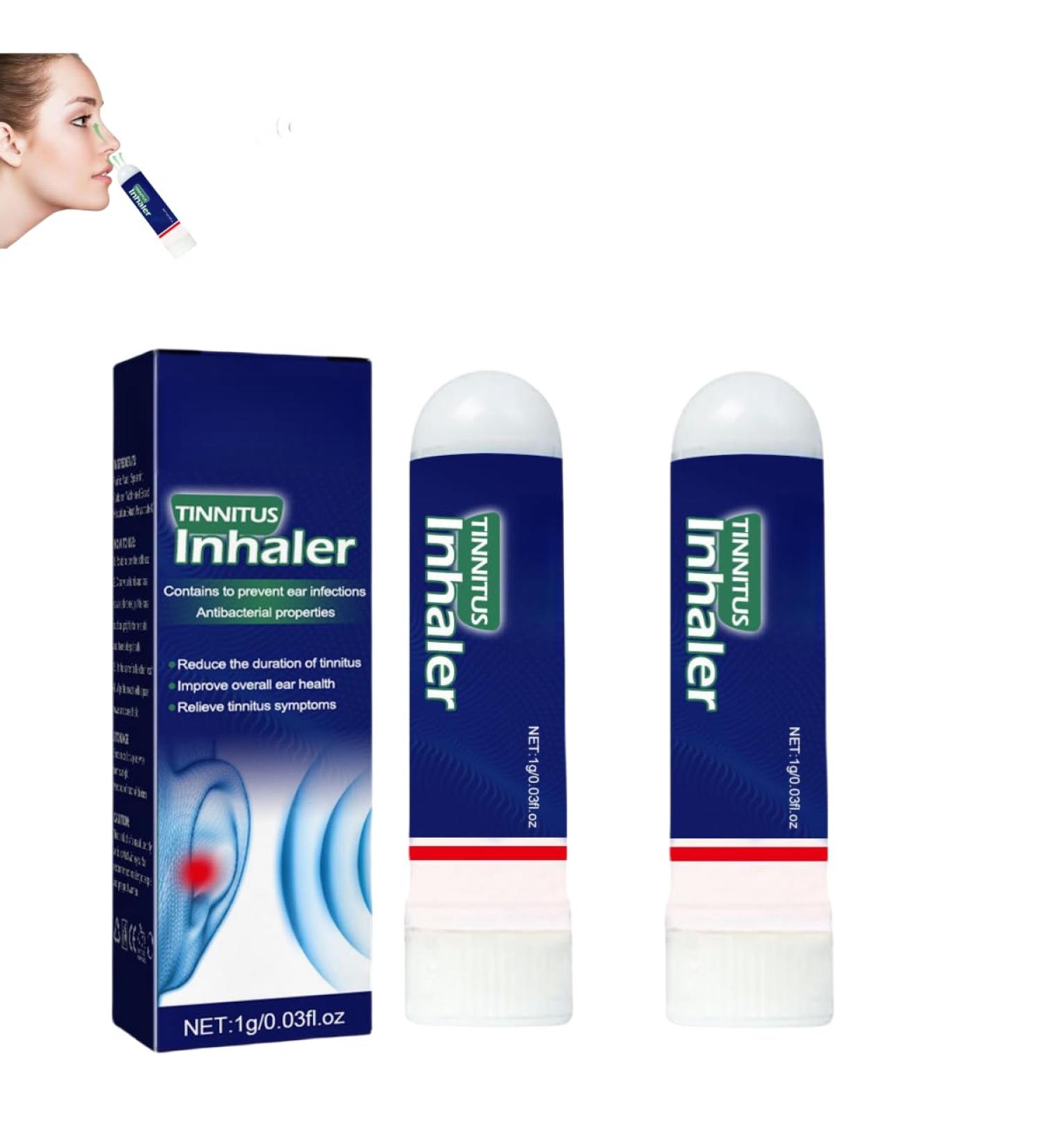 GeRRiT Echo Ease Tinnitus Inhaler Tinnitus Relief Device Tinnitus Relief Device to Relieve Ear discomfort 2pcs - Buy Online on GoSupps.com