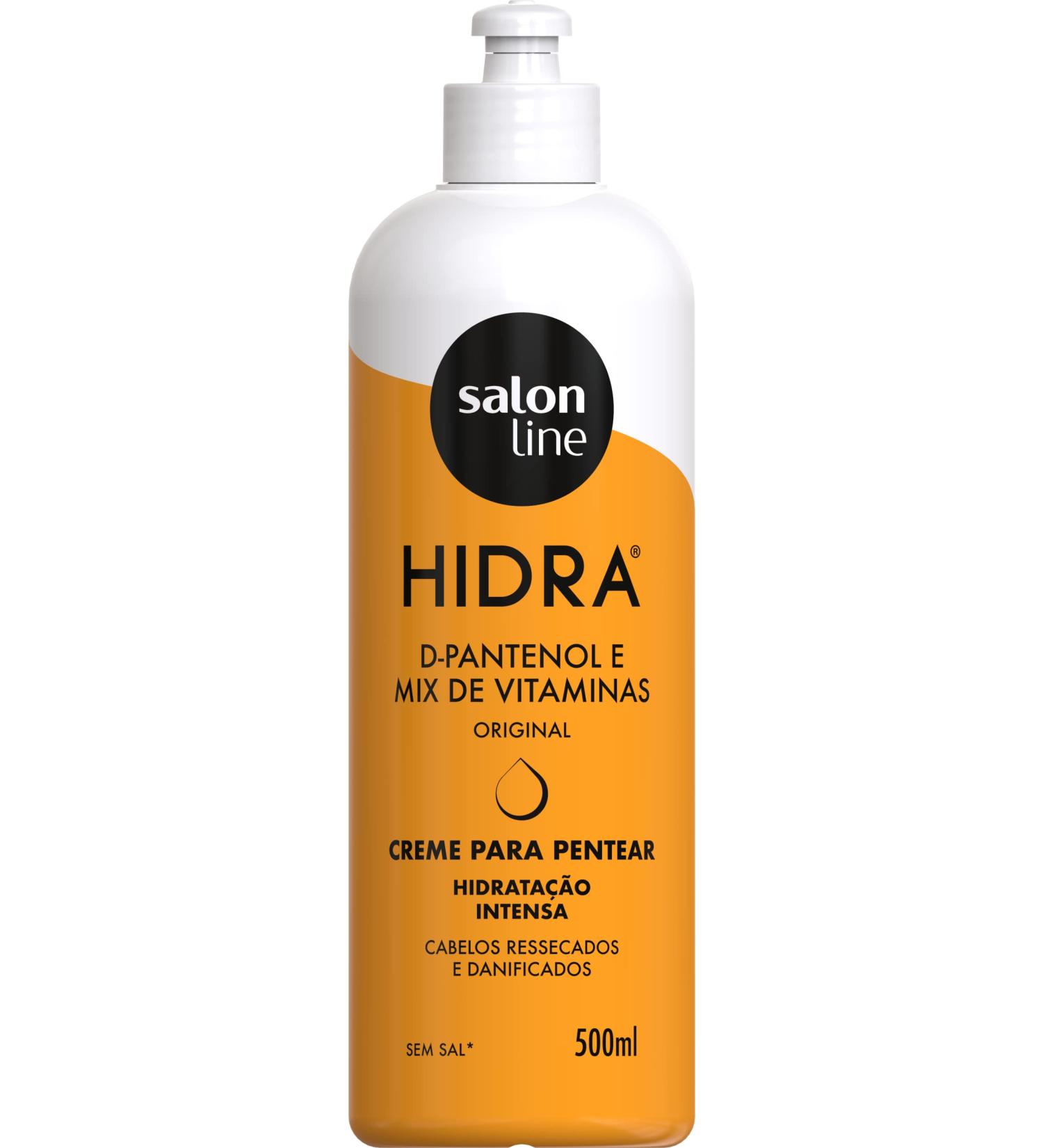 Linha Tratamento (Hidra) Salon Line - Creme Para Pentear 500 Ml - (Salon Line Treatment (Hidra) Collection - Combing Cream 17.64 Fl Oz)