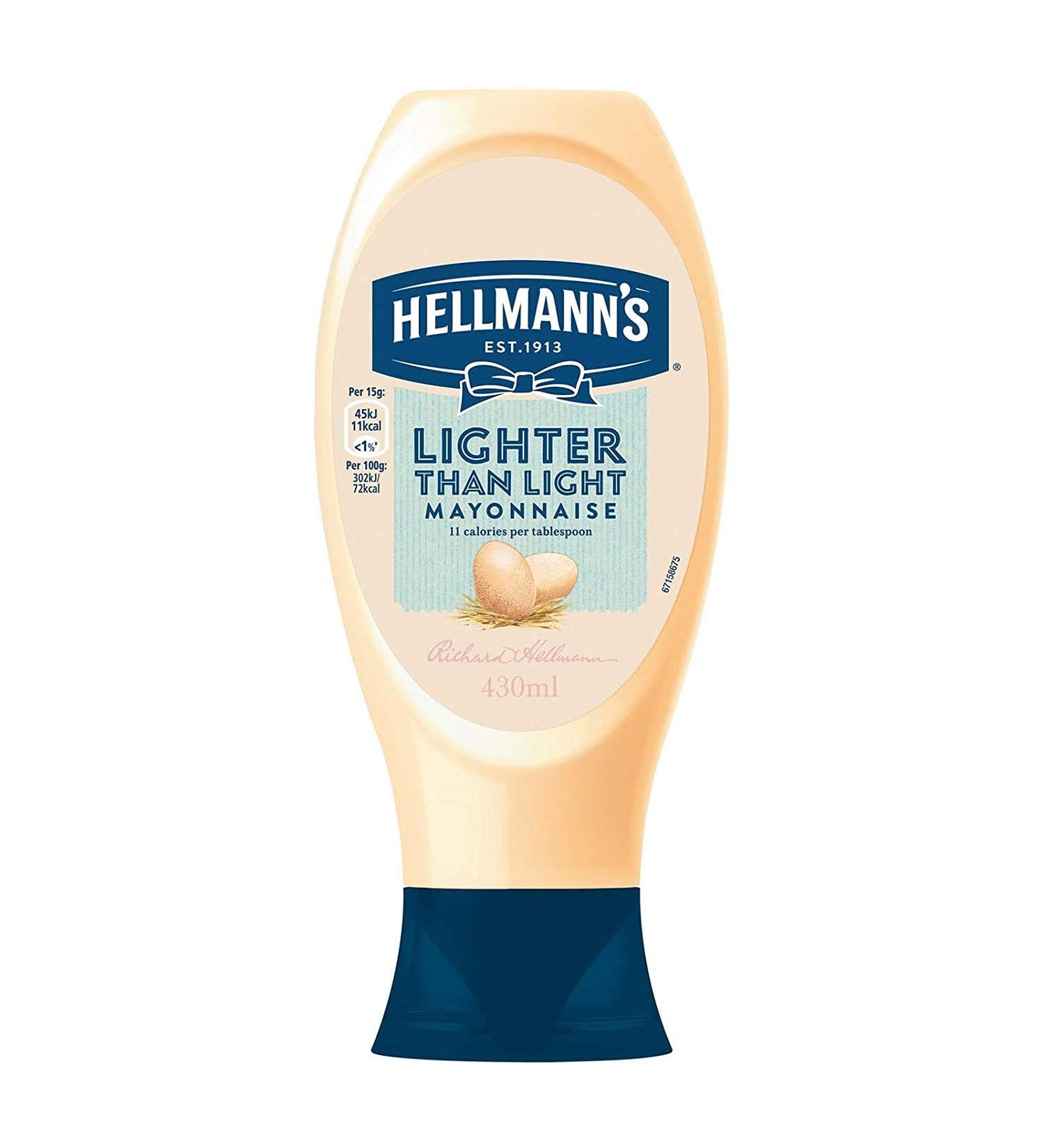 Hellmann's - Lighter than Light Mayonnaise - 447g - Buy Online on GoSupps.com
