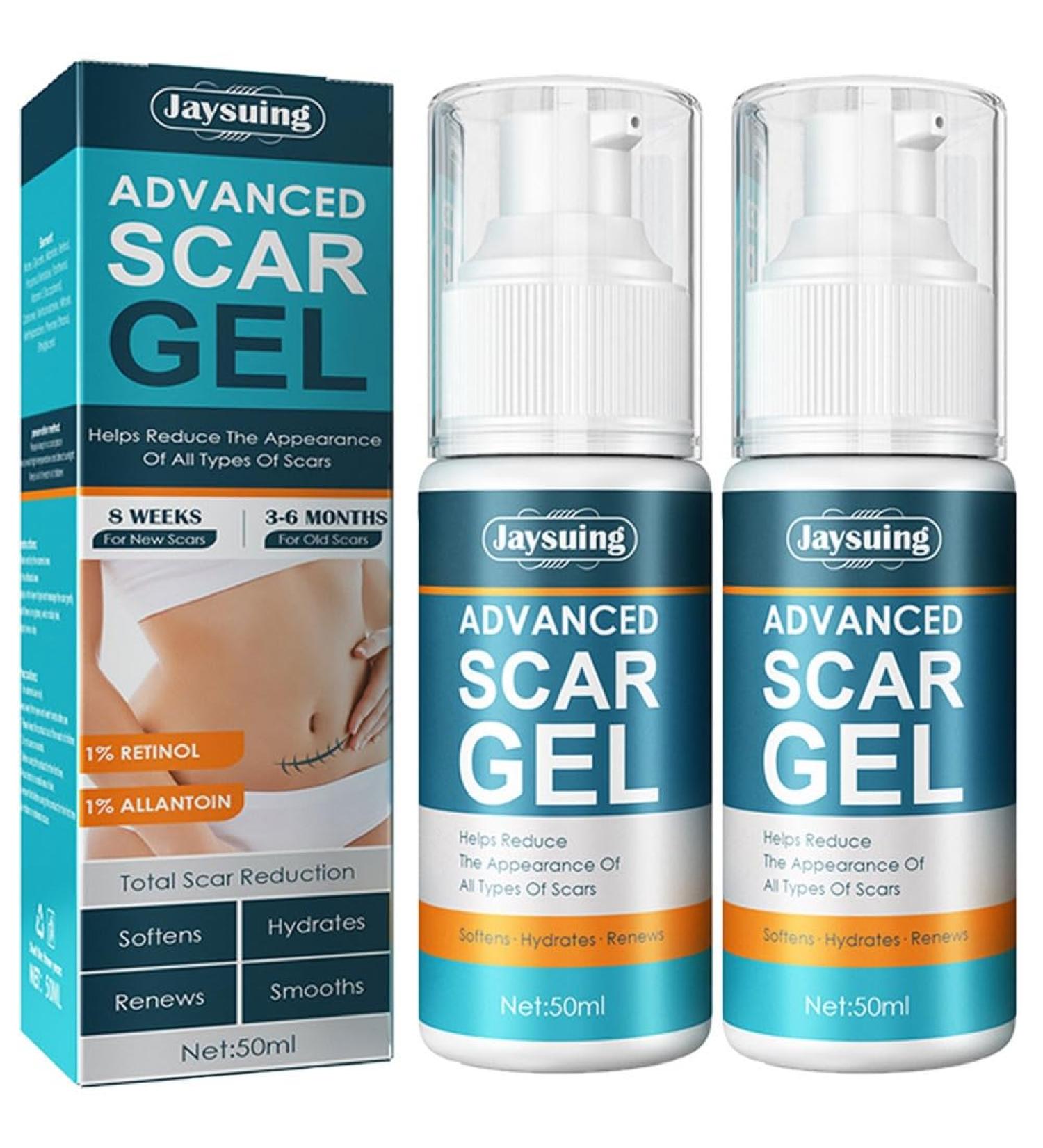 Scarremove Advanced Gel & Spray Set - Medical Grade Scar Remover for All Types of Scars - 2pcs - Buy Online on GoSupps.com