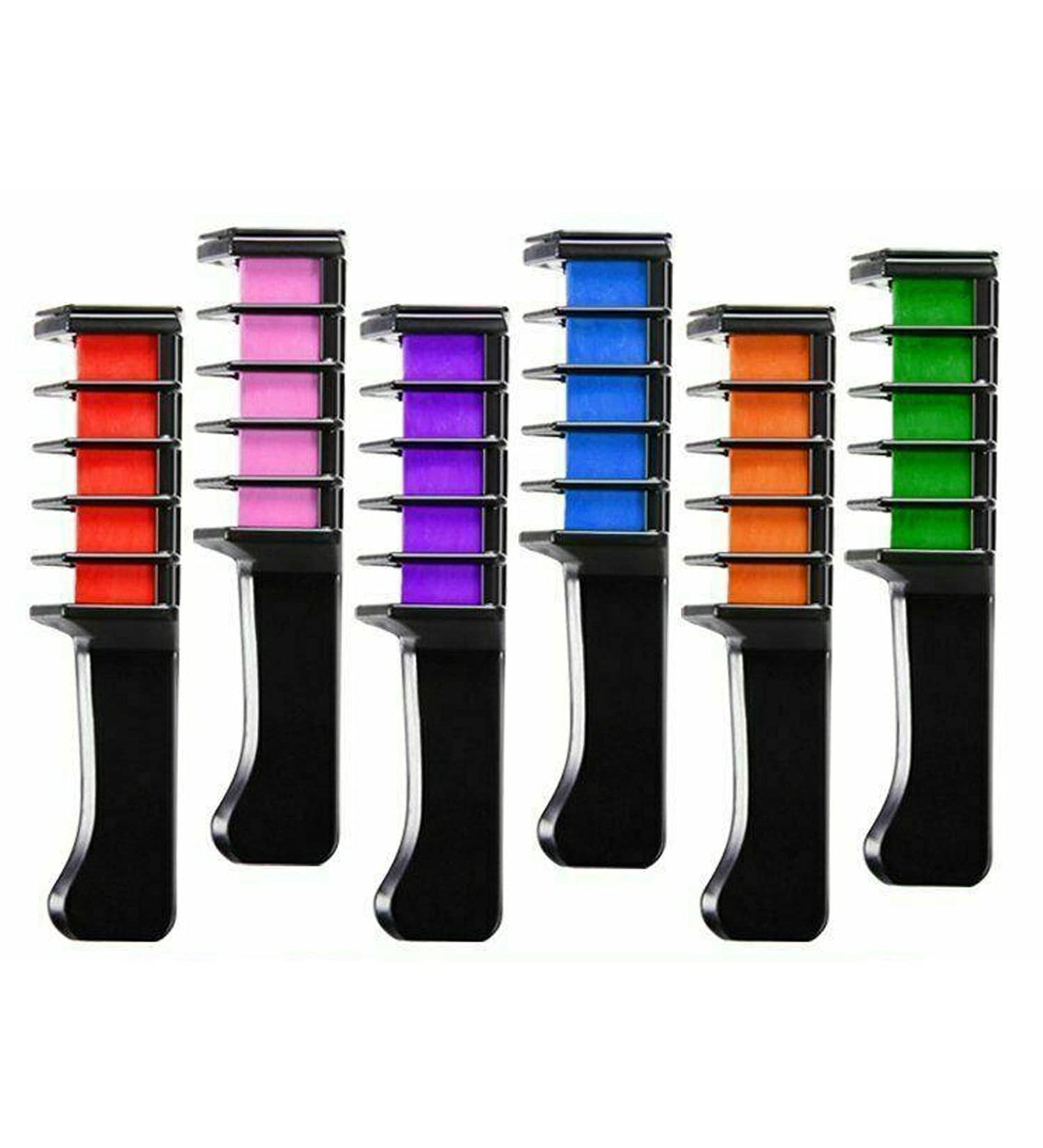 Hair Chalk GLAMZA Hair Chalk for Kids x6 Vibrant Hair Chalks for Girls Women & Children - Buy Online on GoSupps.com