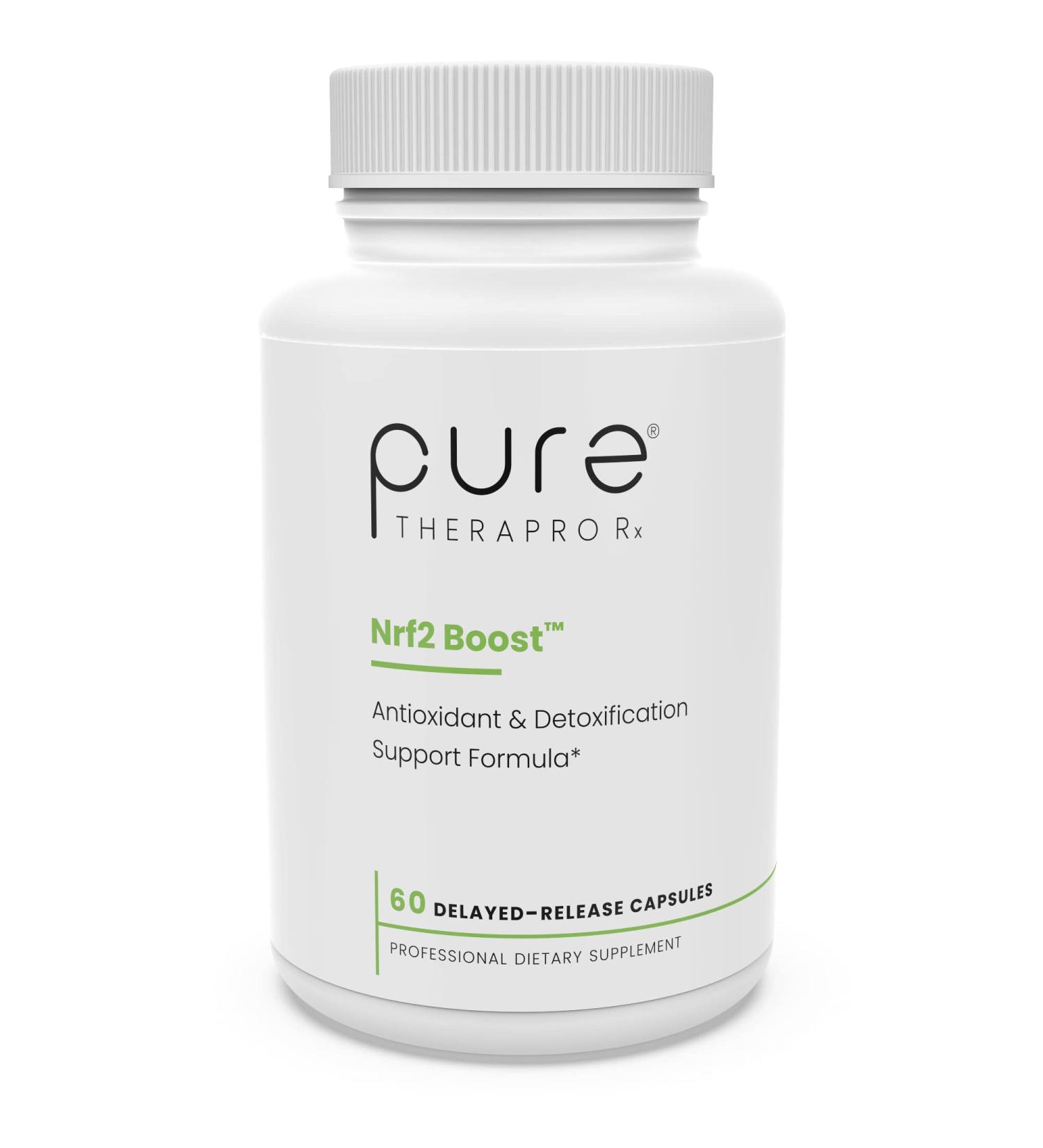 Nrf2 Boost - Oxidative Stress Formula with Sulforaphane & Curcumin - 60 Veggie Capsules - Buy Online on GoSupps.com