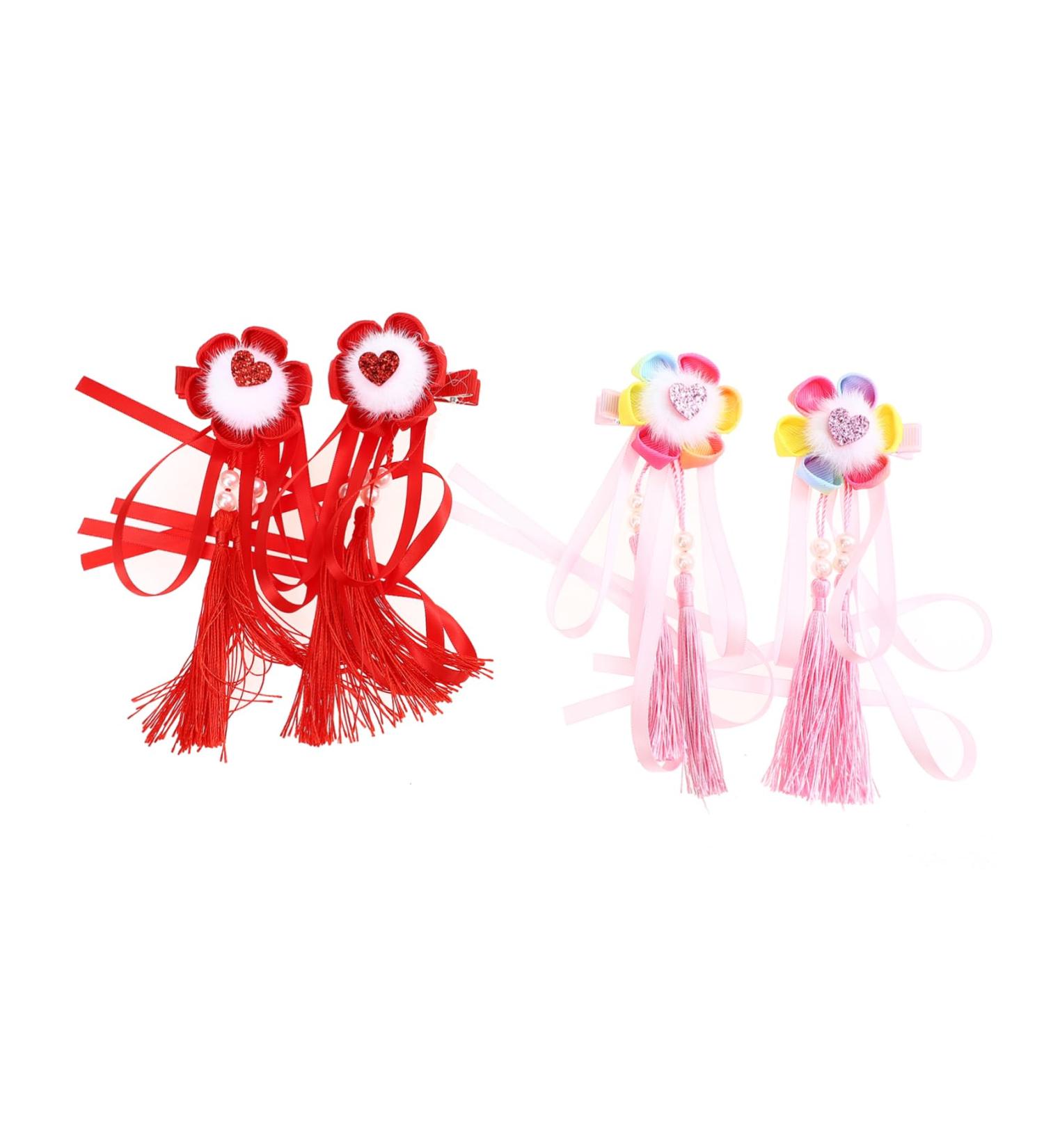 HAPINARY 2 Pairs Hair Accessories Hair Clip Hair Barrettes Hair Pin Hair Accessory for Girls Womens Barrettes for Hair Barrettes for Girls Tassel Hairpin Tassel Barrette China - Buy Online on GoSupps.com