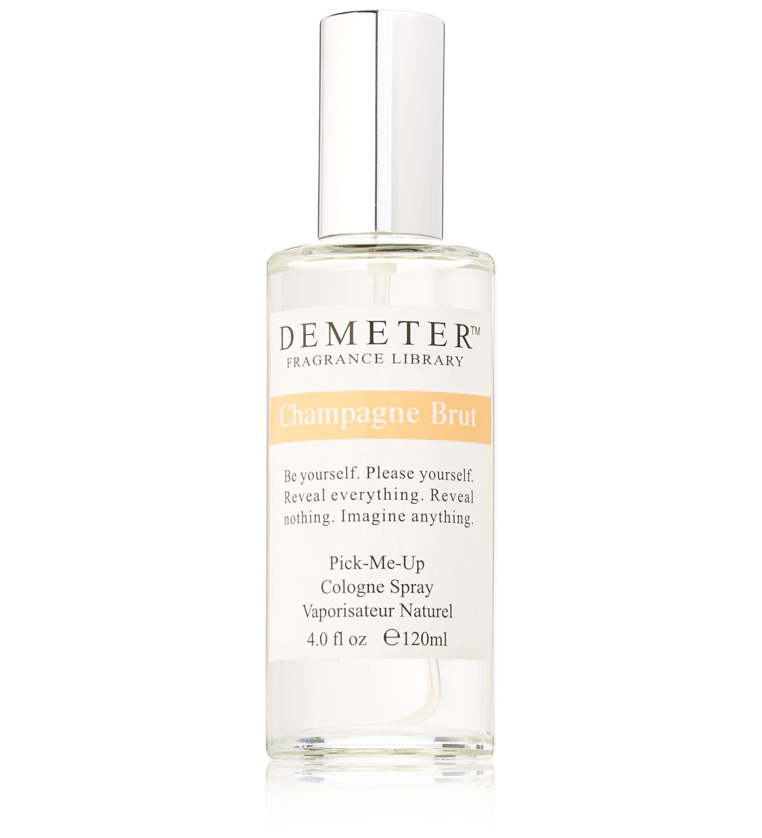 Demeter Champagne Brut for Women Pick-Me Up Cologne Spray 4.0 Ounce Champagne Brut 4 Ounce (Pack of 1) - Buy Online on GoSupps.com
