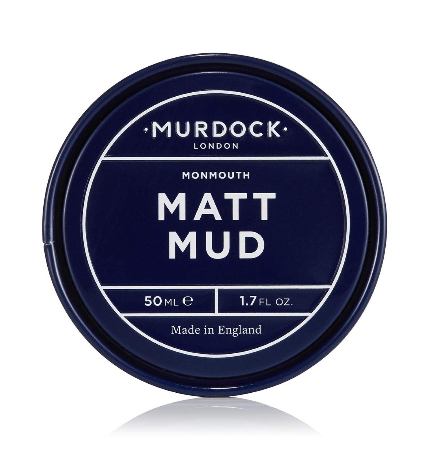 Murdock London Matt Mud | Non-Shine Shaping Clay | Vegan Kaolin & Vitamin E | Made in England | 1.7 oz - Buy Online Worldwide - Buy Online on GoSupps.com
