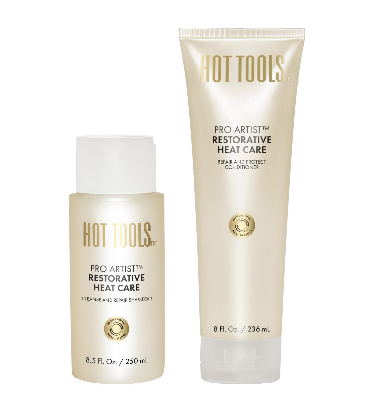 Buy HOT TOOLS Pro Artist Heat Protection Shampoo & Conditioner Set | Repair & Strengthen Heat-Styled Hair | International Shipping Available - Buy Online on GoSupps.com