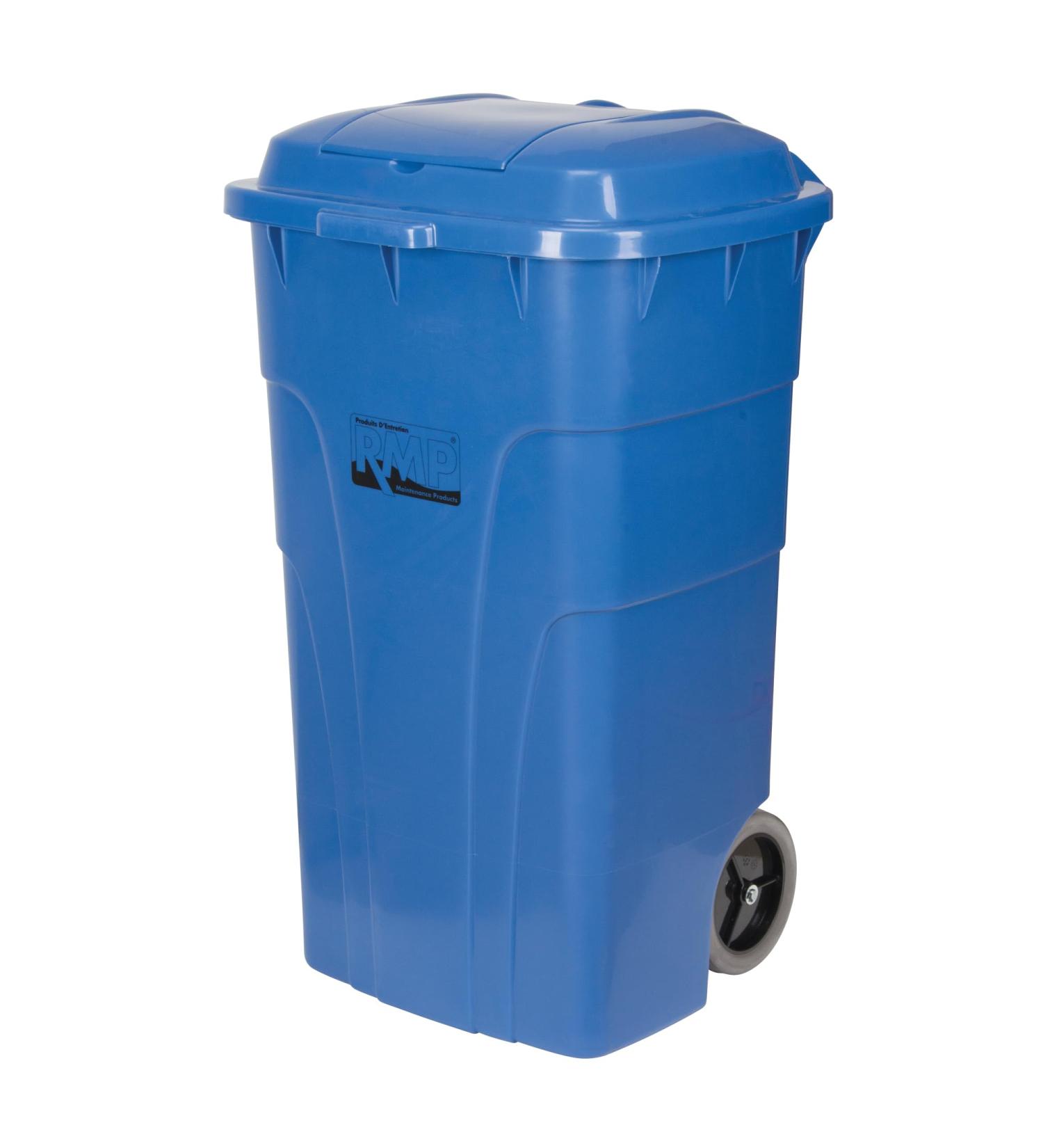 Rollable Recycling & Waste Receptacle (Blue) 1 count - Buy Online on GoSupps.com