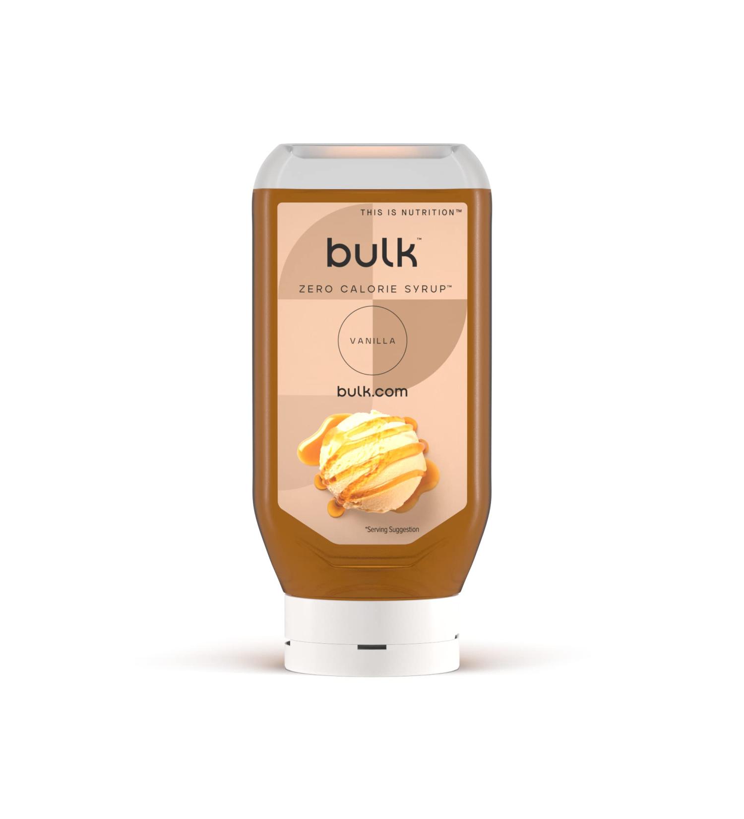 Bulk Zero Calorie Syrup Sugar Free Vanilla 400 ml