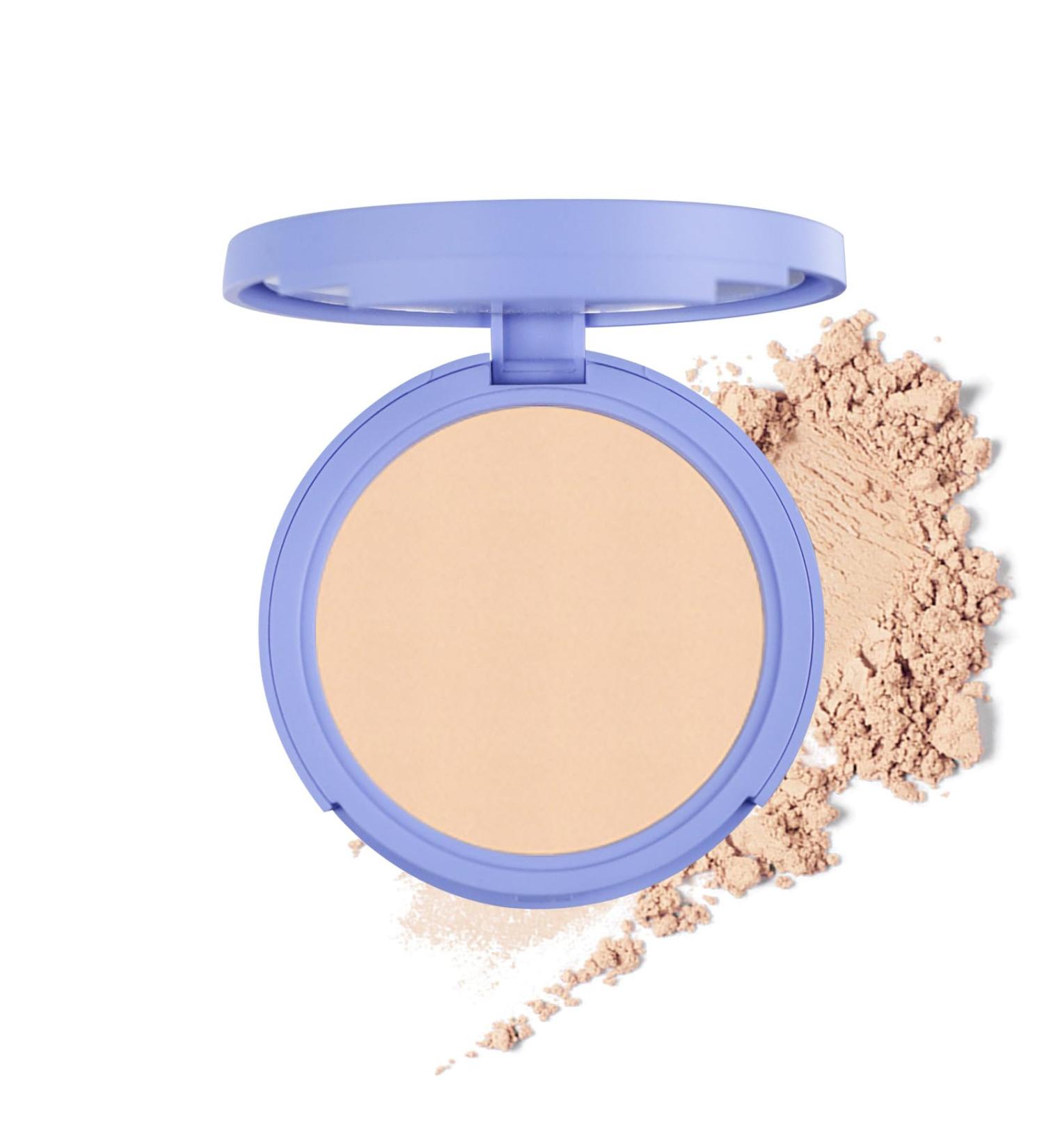 Oil Control Face Pressed Powder | Matte Smooth Setting Powder | Waterproof Long Lasting Makeup | Cruelty-Free Lightweight Cosmetics | Classic Ivory 0.35Oz - Buy Online on GoSupps.com