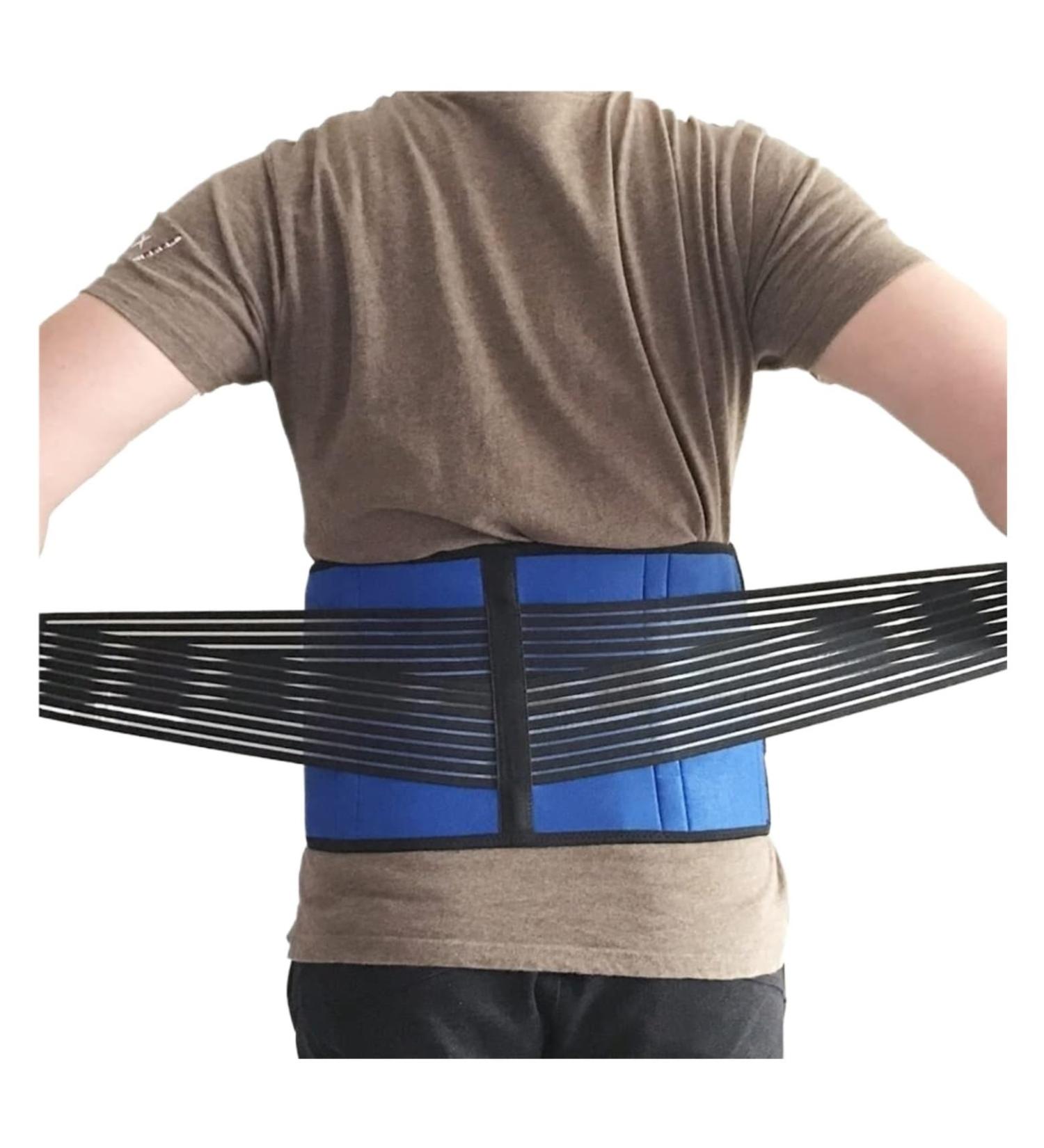 Back Support Back Brace Lumbar Support Lumbar Support Brace Orthopedic Compression Lower Back Brace Waist Hip Support Belt Back Support Belt(XXXXXX-Large) XXXXXX-Large Blue - Buy Online on GoSupps.com