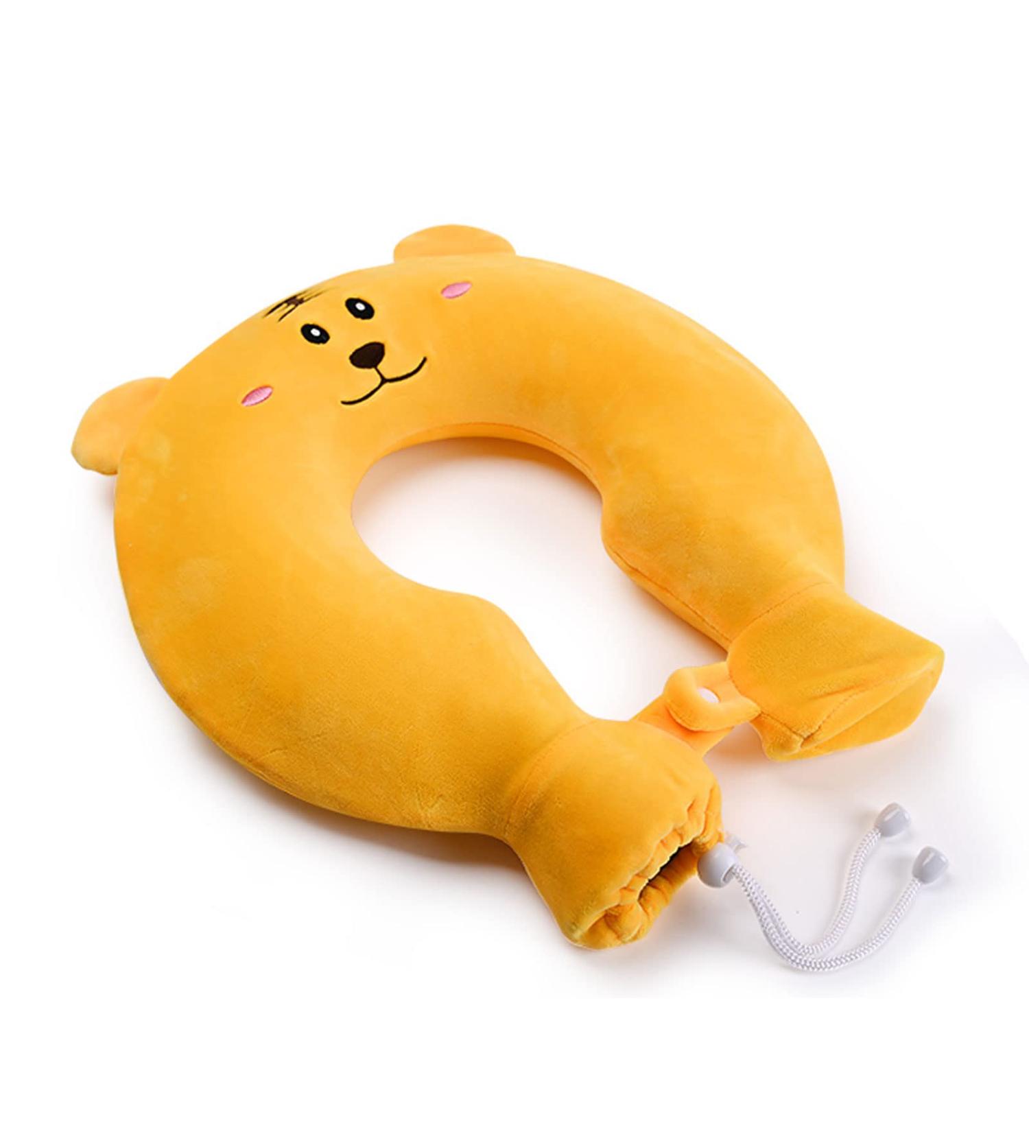 Maies Small U-Shaped Hot Water Bottle | Soft Cover & Portable | Pain Relief for Neck & Shoulders | Warm & Cold Therapy - Buy Online on GoSupps.com