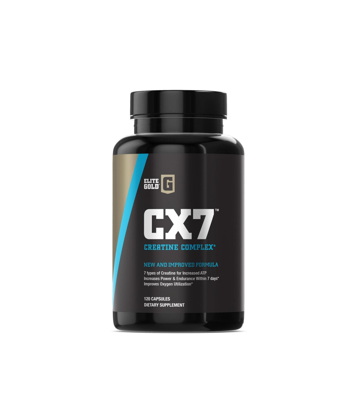 Buy Complete Nutrition Elite Gold CX7 Creatine 120ct Capsules - Enhance Performance & Recovery | International Shipping Available - Buy Online on GoSupps.com