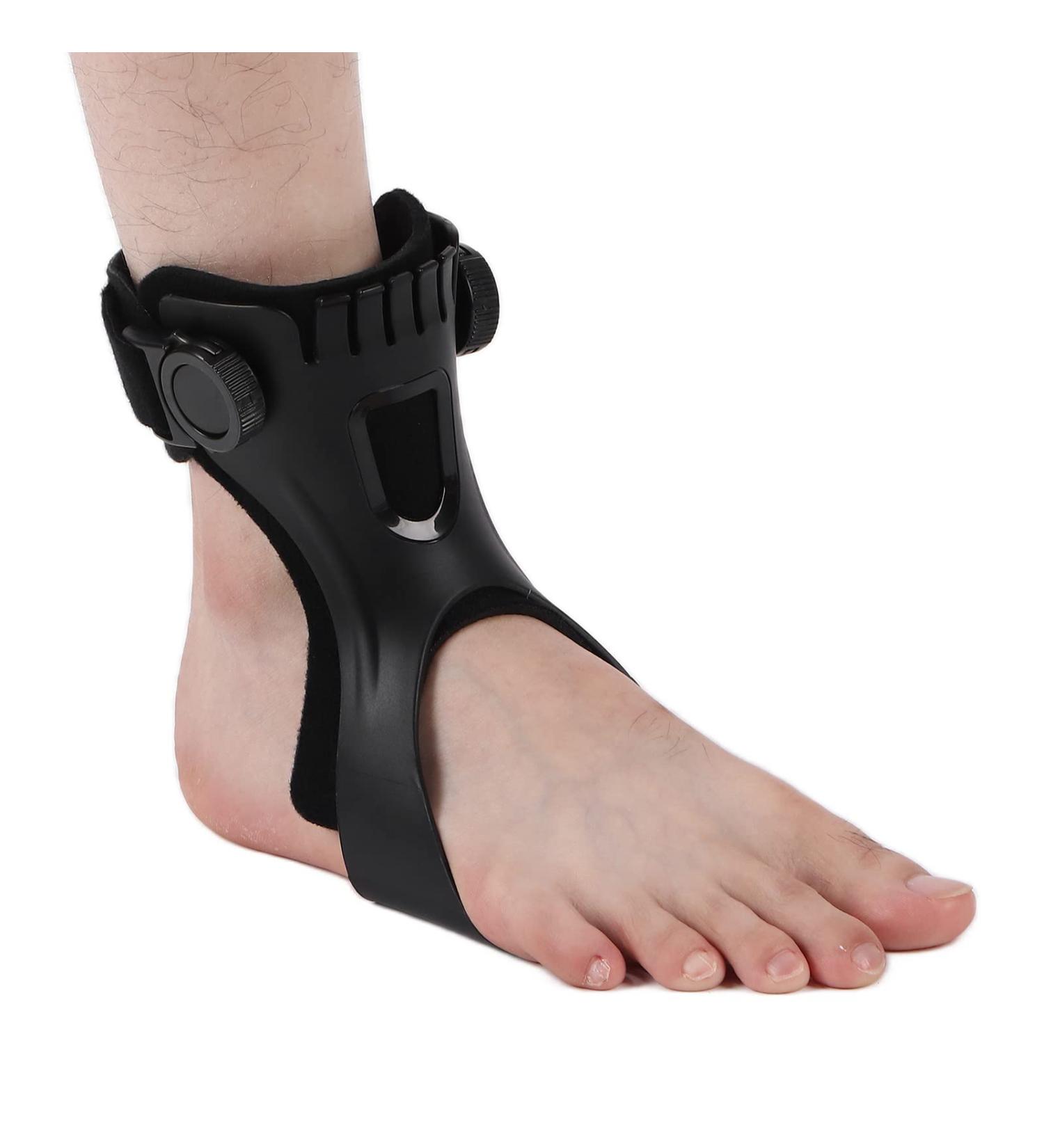 Ankle Brace for Drop Foot | Lightweight Support Orthosis for Hemiplegia & Stroke | Right Foot Walking Aid (L - Buy Online on GoSupps.com