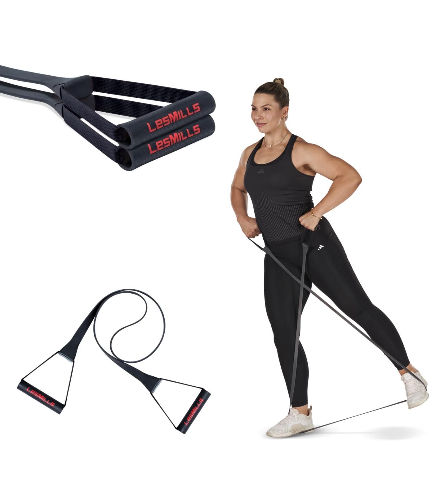 Buy Les Mills SMARTBAND Extreme - Resistance Bands for Home Workouts | Perfect for Men & Women - Buy Online on GoSupps.com