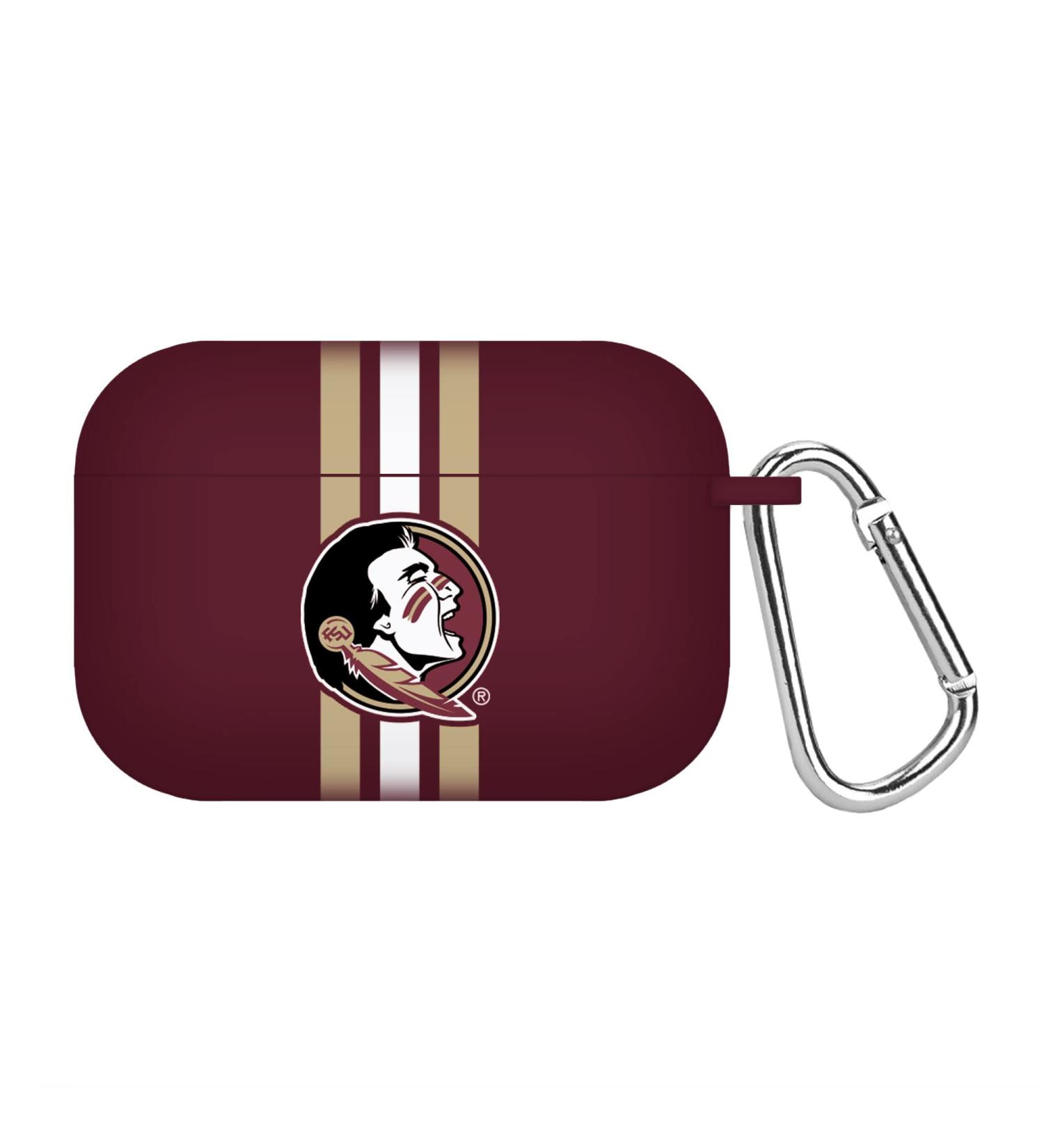 AFFINITY BANDS Florida State Seminoles HD Case Cover Compatible with Apple AirPods Pro (Stripes)