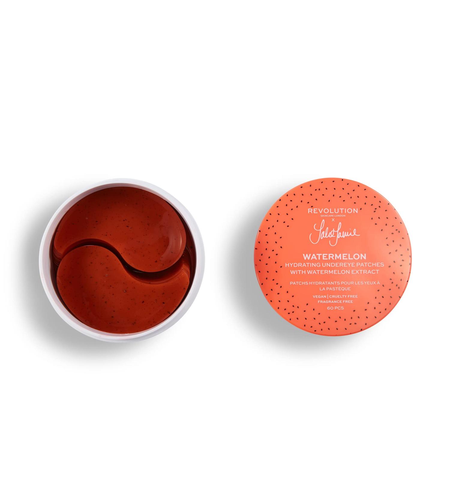 Revolution Skincare London Jake Jamie Watermelon Moisturising Eye Patches 60 Pcs | Hydrating Eye Treatment for Bright Refreshing Eyes | International Shipping Available - Buy Online on GoSupps.com