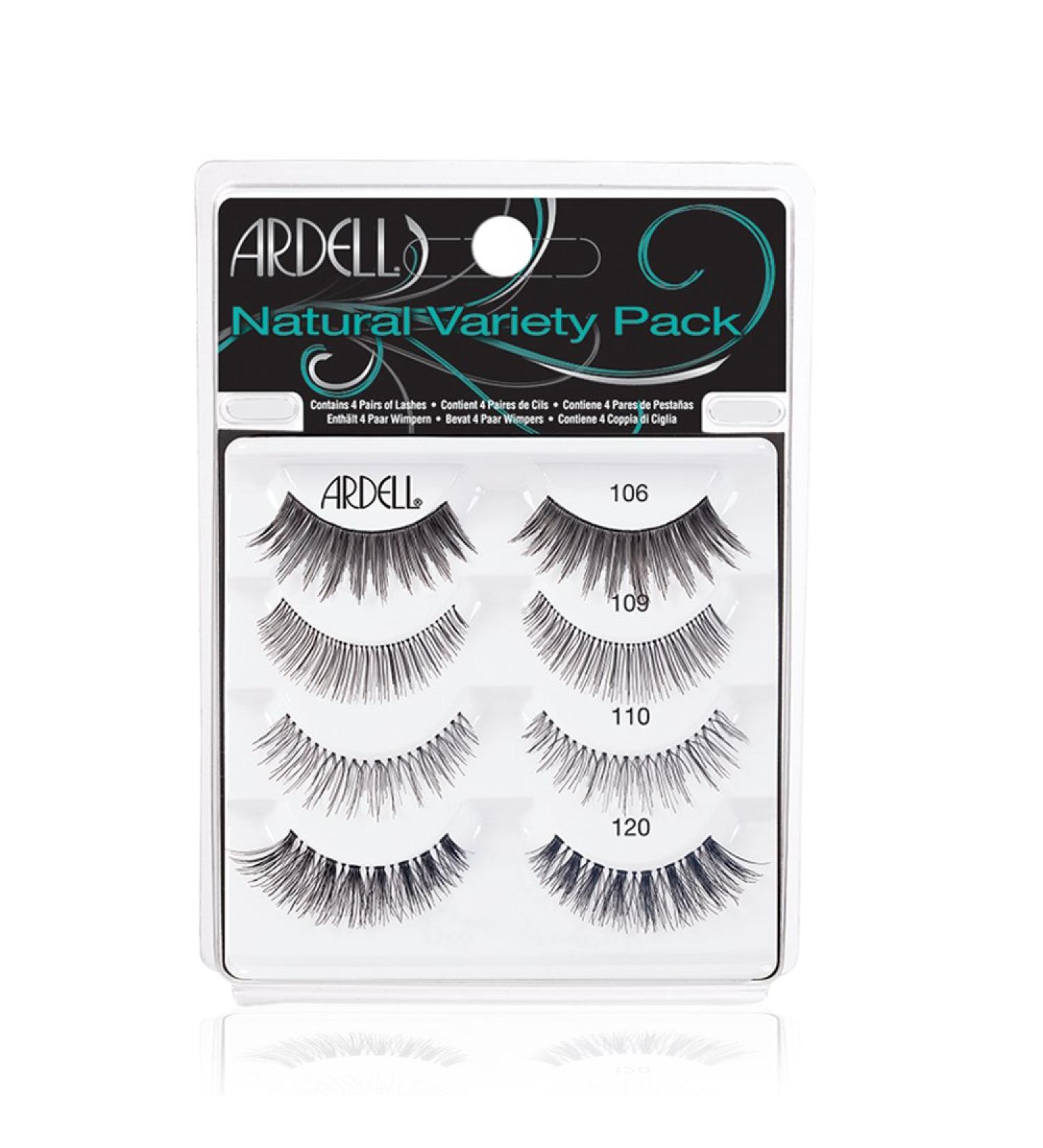 Ardell Best of Natural Variety Pack - 4 Pairs of False Eyelashes - Buy Online on GoSupps.com