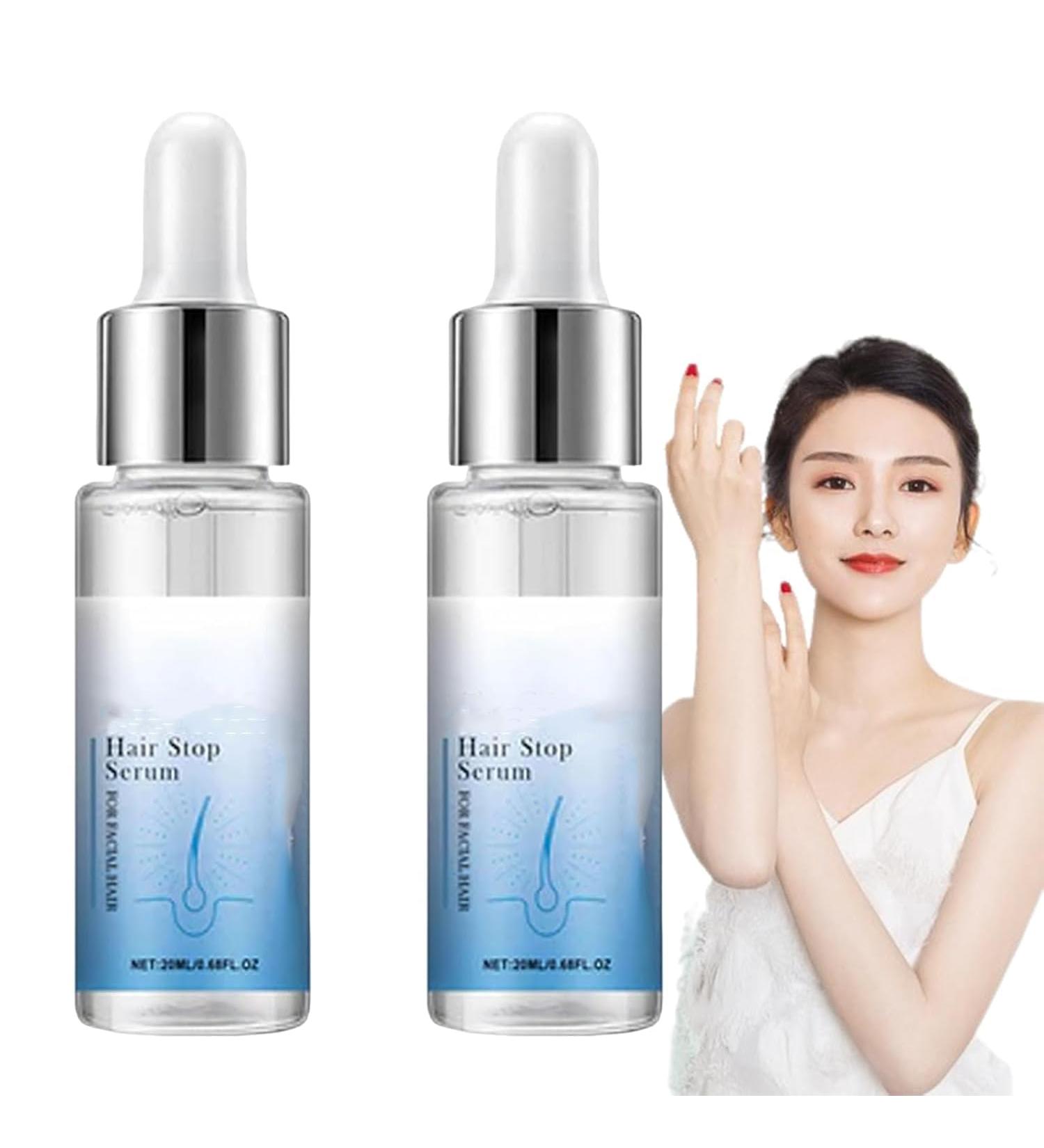 Natural Facial Hair Home Remedies Facial Hair Remover Serum Facial Hair Inhibitor Hair Growth Reduction Facial Oil for Hair - Buy Online on GoSupps.com