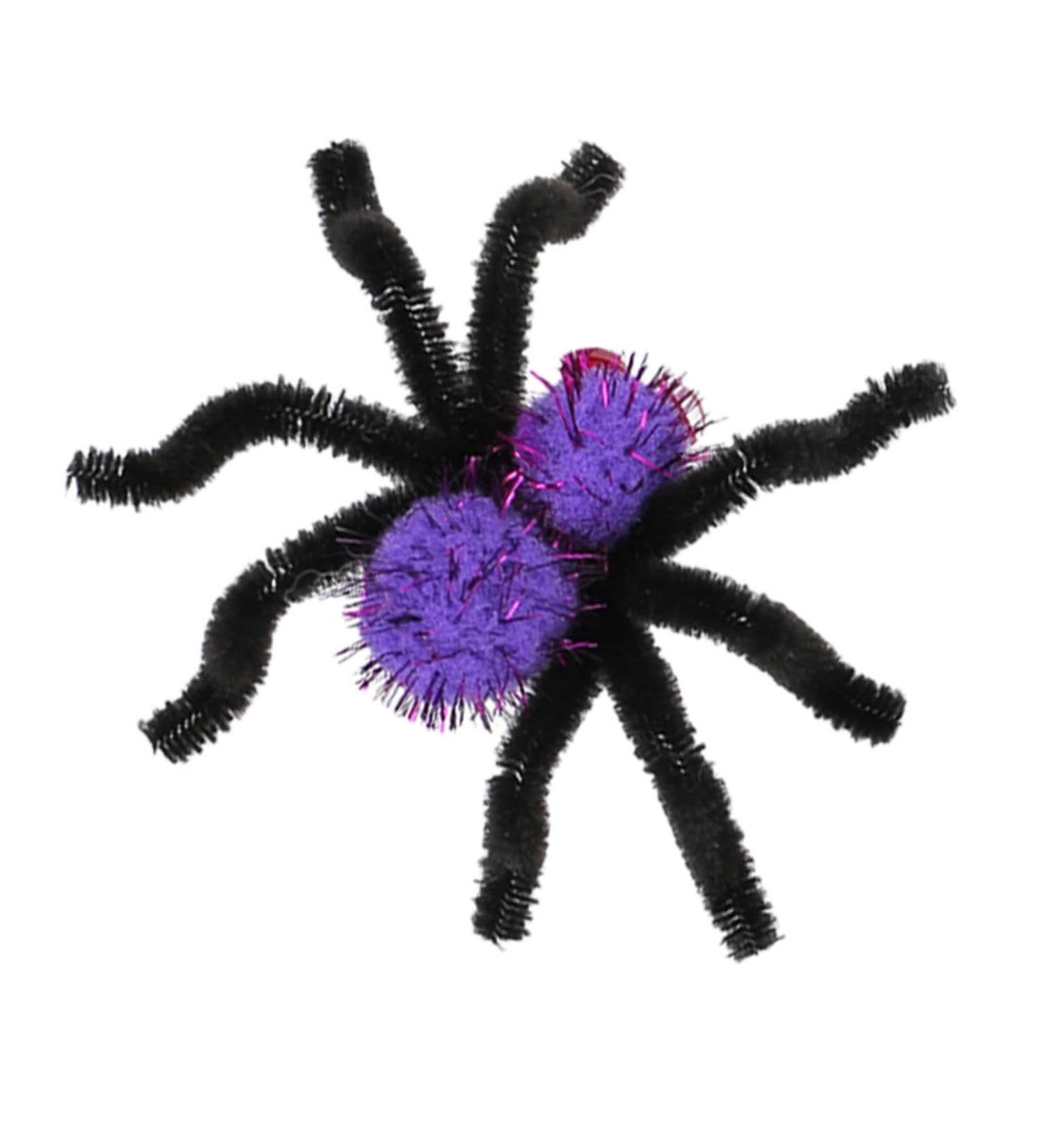 Spider Hairpins - Hair Styling Spider Pins for Halloween Spider Barrettes Halloween Hair Accessories for Family Friends Women Purple - Buy Online on GoSupps.com