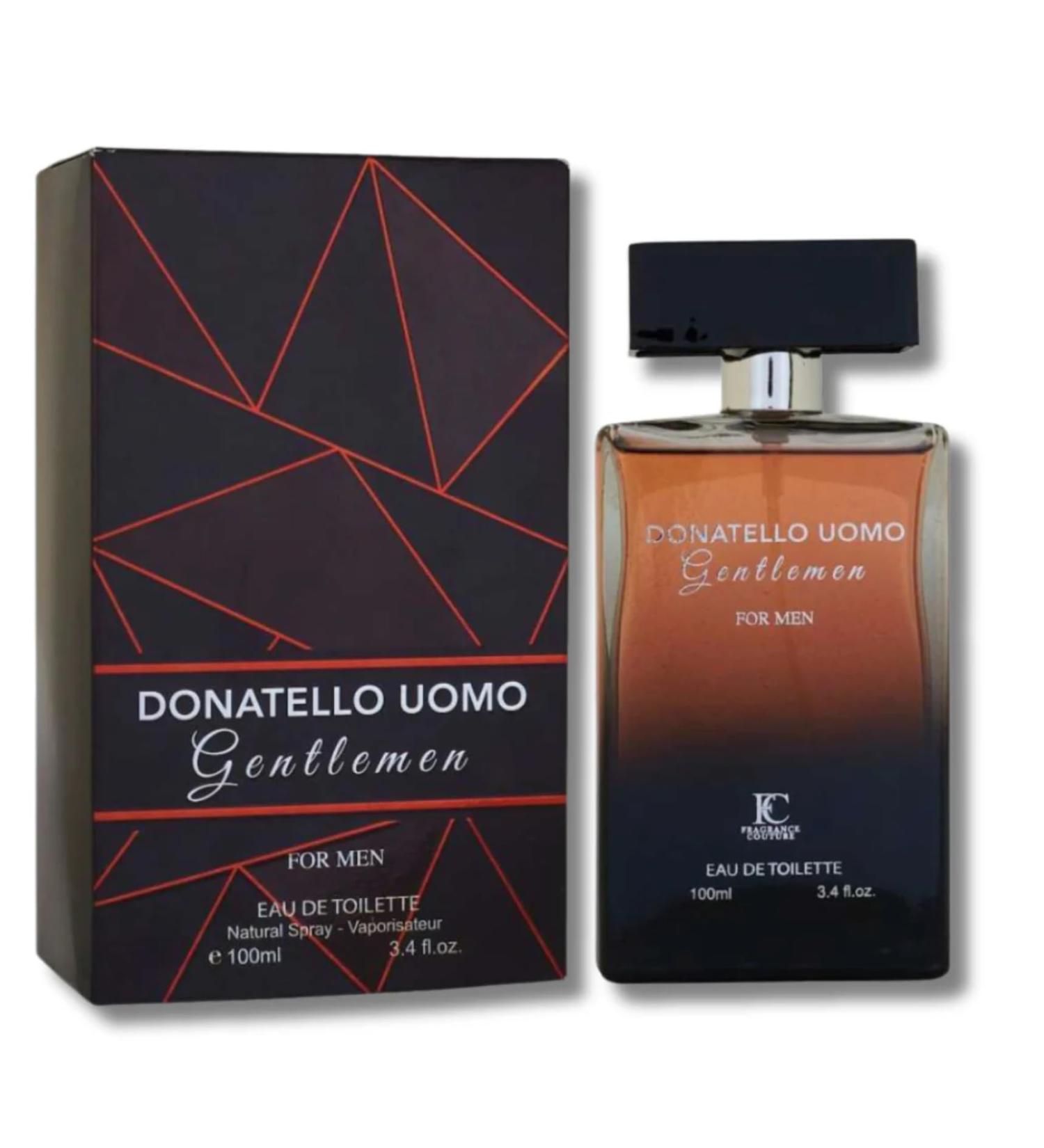 Donatello UOMO Gentleman For Men Amber Woody fragrance for Men. Eau de Toilette Cologne 3.4 Oz EDT Spray - Buy Online on GoSupps.com
