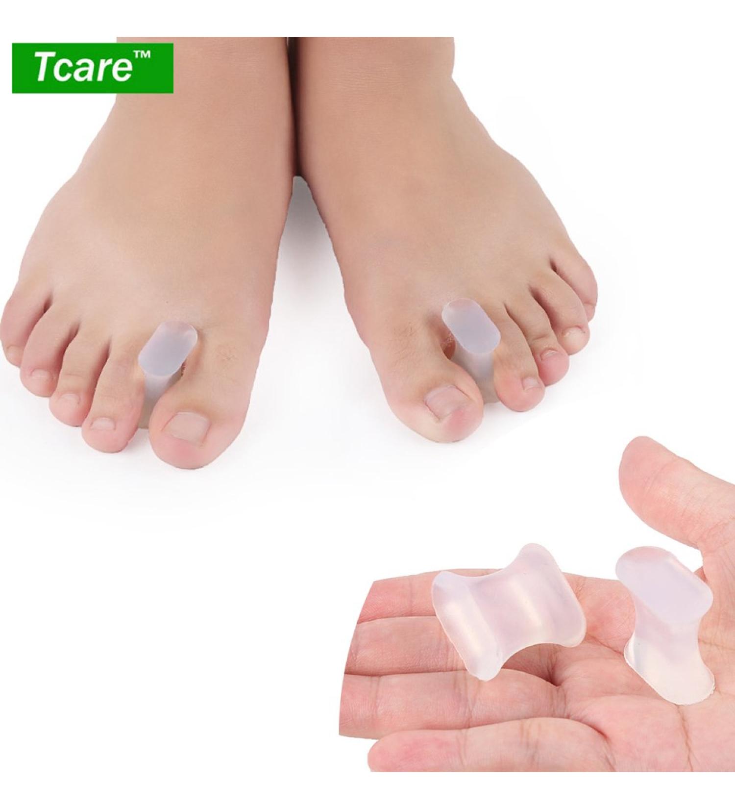 Buy TCARE Gel Toe Separators - 2 Pairs for Bunions & Corns Relief | Orthopedic Correction Pads - Buy Online on GoSupps.com