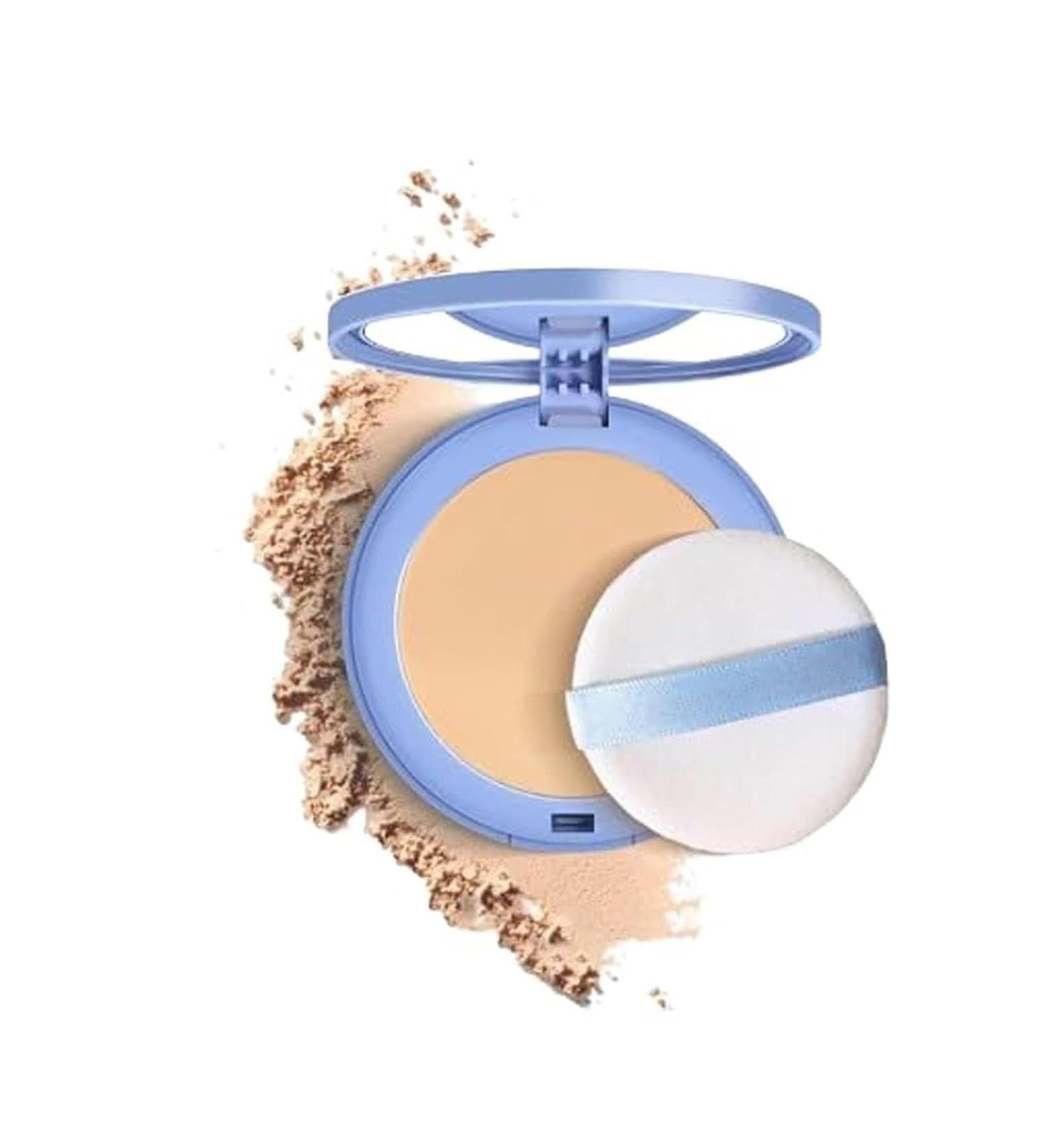 Matte Perfection Pressed Powder Oil Control Smooth Face Setting Makeup Powders Blur Imperfections Waterproof Long Lasting Flawless for Dry Oily Or Combination Skin (Pure Beige) - Buy Online on GoSupps.com