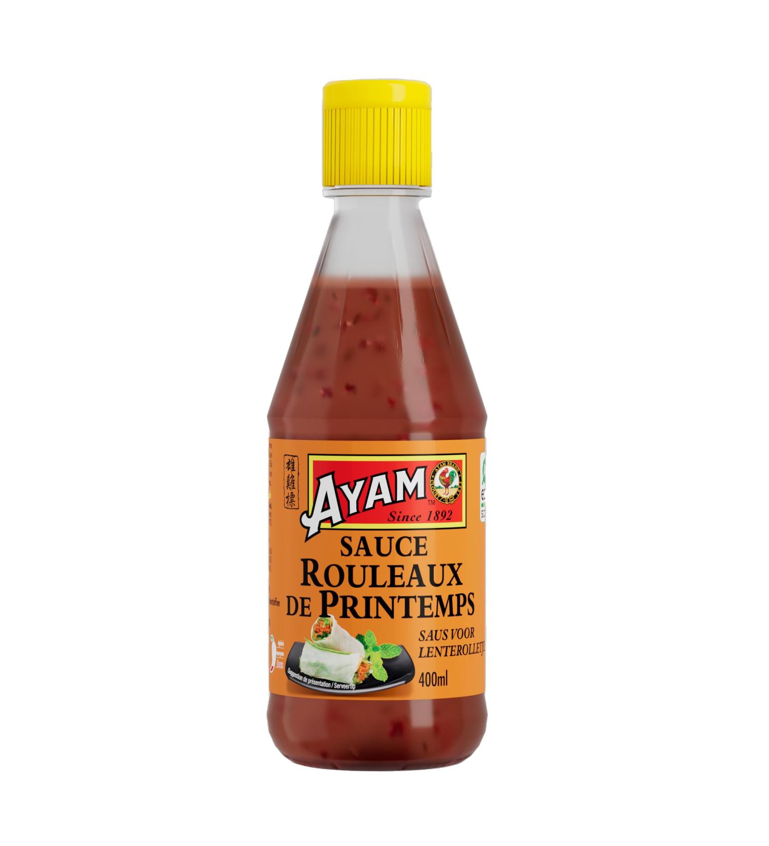 AYAM Spring Roll Sauce | Spicy | Fresh Chili Peppers | Authentic Asian Flavors | High Quality | Healthy Eating | Gluten Free