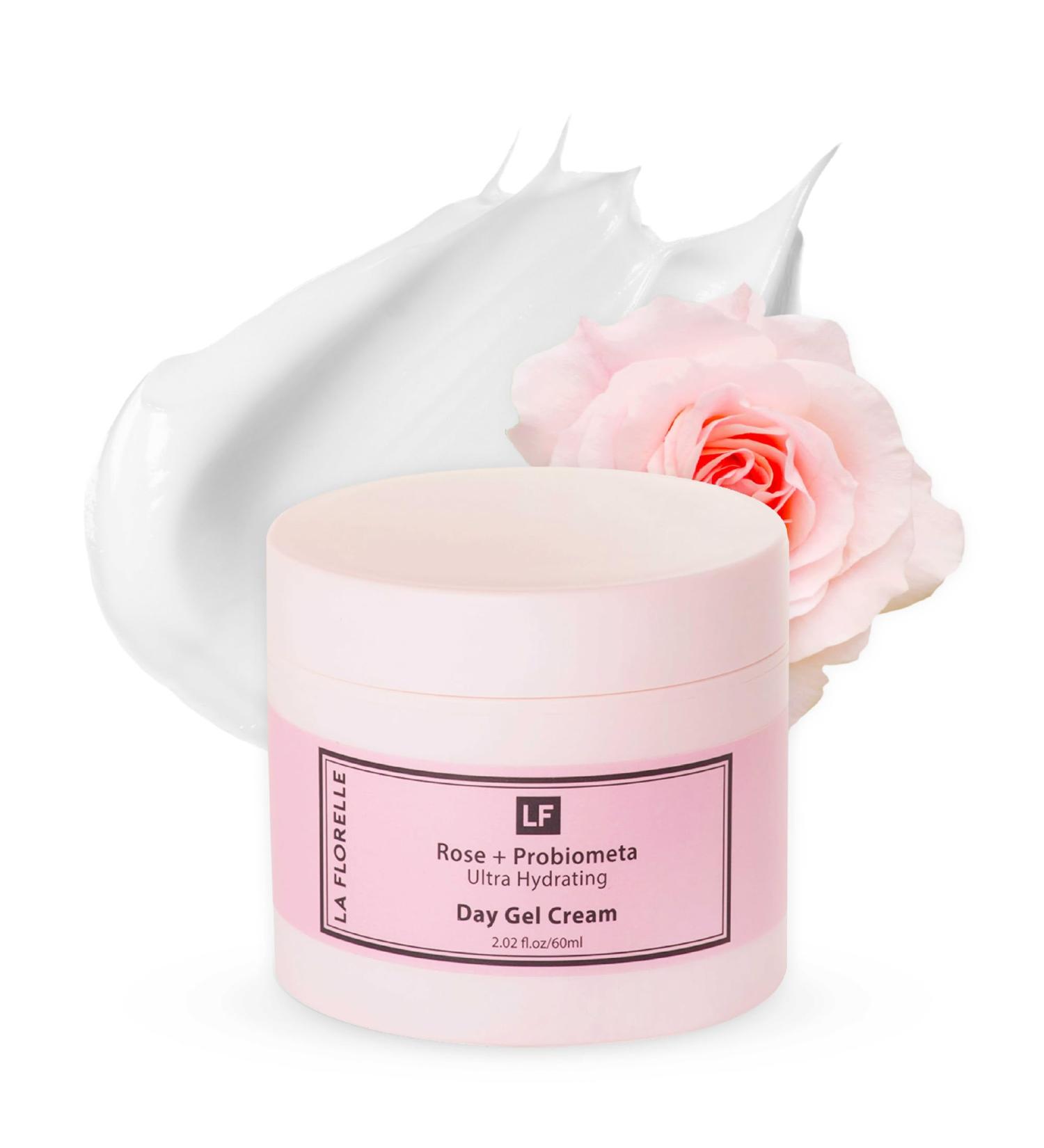 Ultra Hydrating Day Gel Cream with Niacinamide & Rose Water - Moisturizer to Hydrate Plump & Protect Skin | Strengthen Moisture Barrier - 2.02 Oz - Buy Online on GoSupps.com