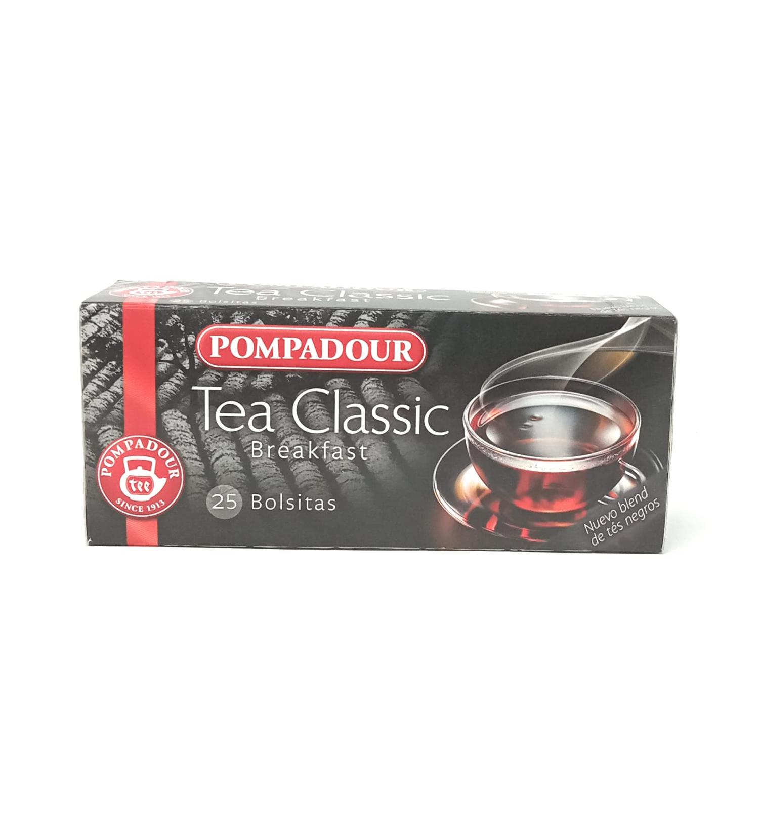 Pompadour Tea Classic Pompadour 25 sacs 43 75 g