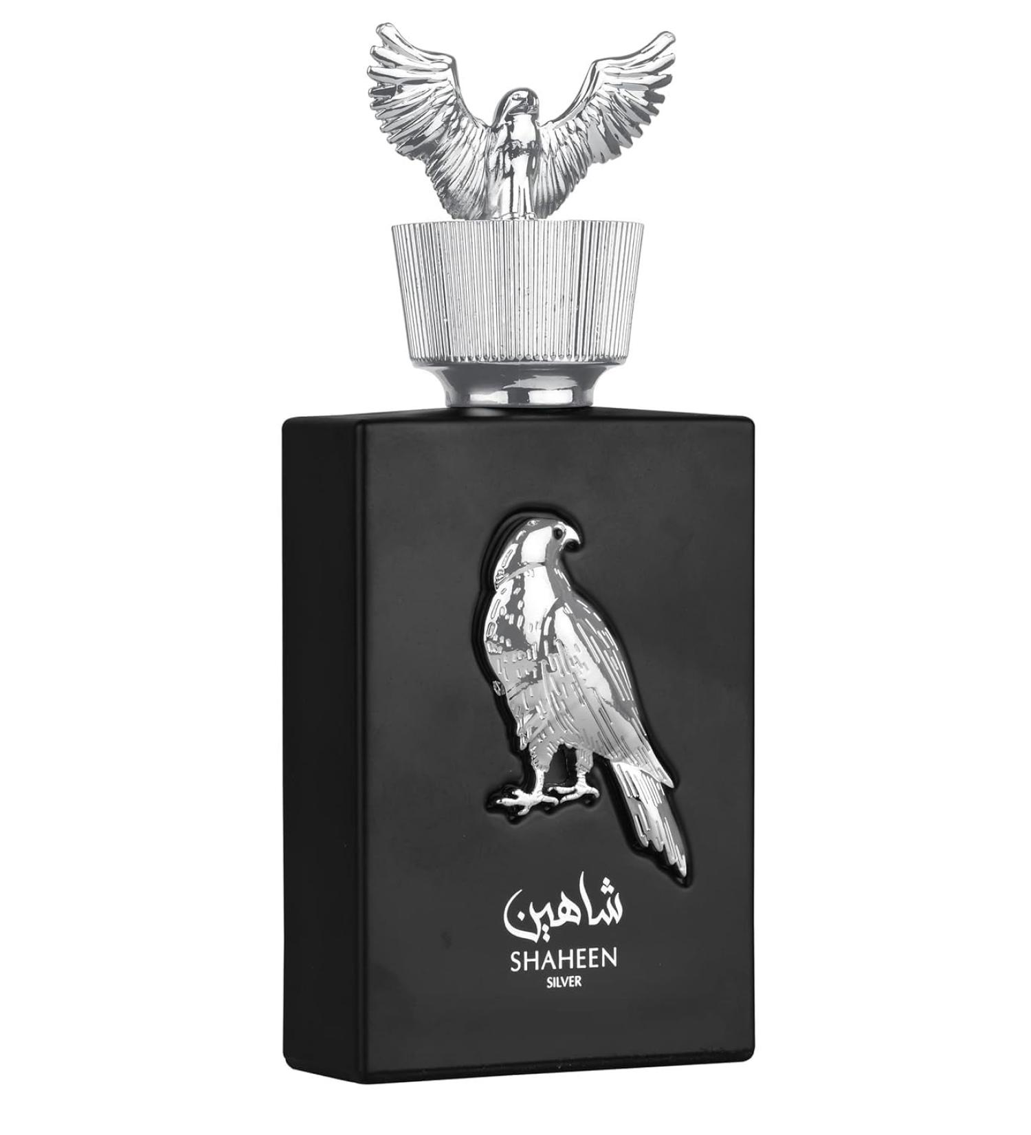 VAYUP Perfumes Shaheen Silver for Unisex Eau de Parfum Spray 3.4 Ounce