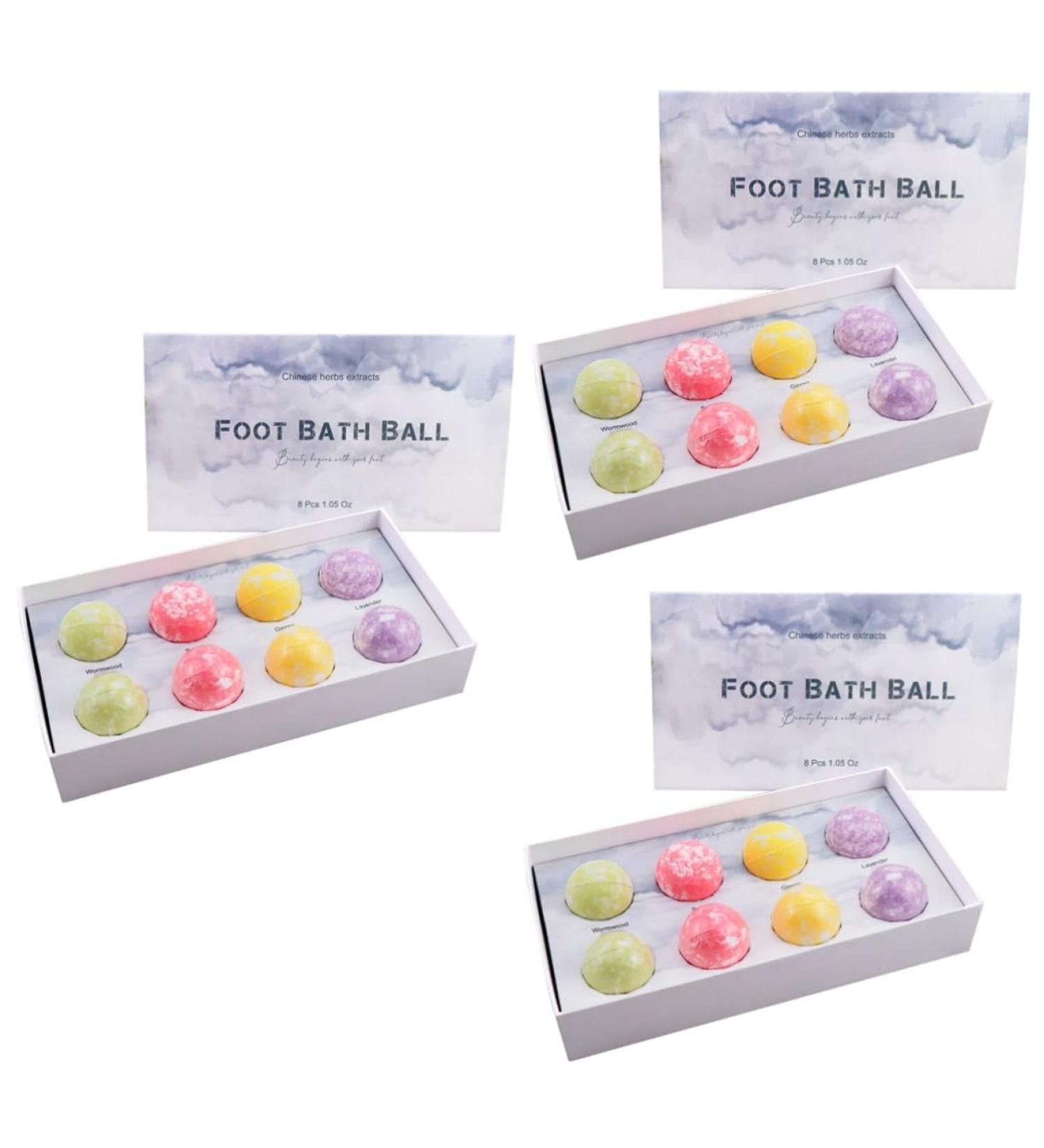 FOMIYES 3 Boxes Essential Oil Foot Soak Ball Bubble Making Bath Ball Shower Moisturizer Foot Spa Bath Tub Spa Bath Fizzies Portable Foot Bath Tubs Bubble Ball Child Aromatic Etc. - Buy Online on GoSupps.com